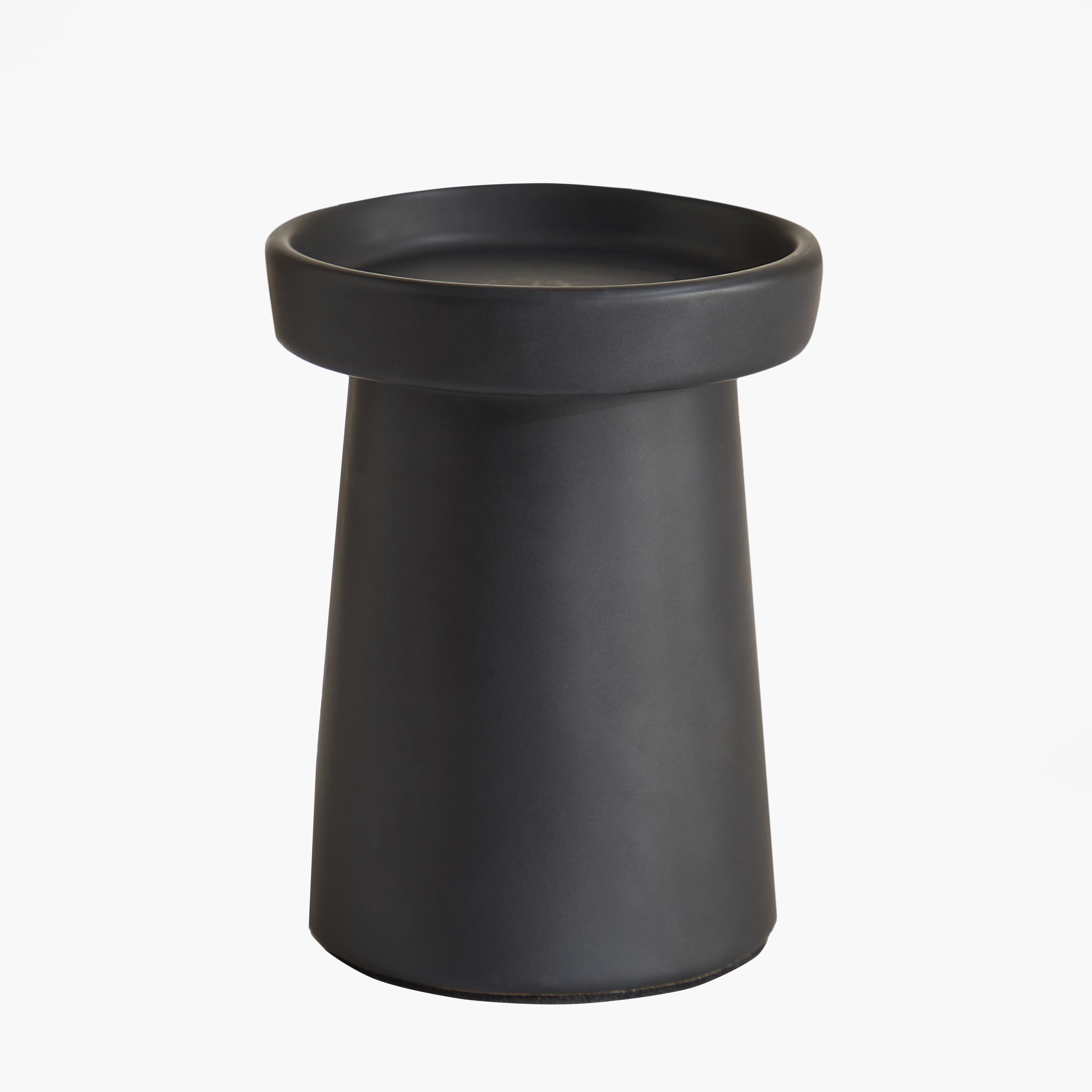 Sansa Roma Ceramic Candleholder - 10.5x10.5x13.5 cm-hbxlivingroom-decorandaccessories-candleholders-image-5