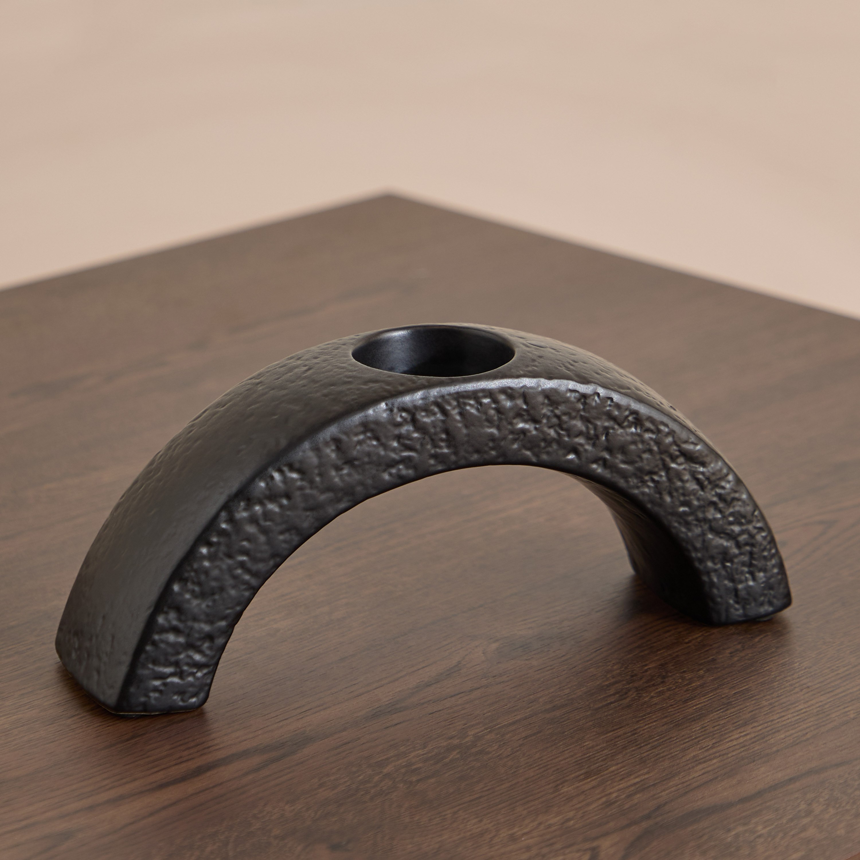 Sansa Roma Ceramic Candleholder - 21.8x6x9.5 cm-hbxlivingroom-decorandaccessories-candleholders-image-2