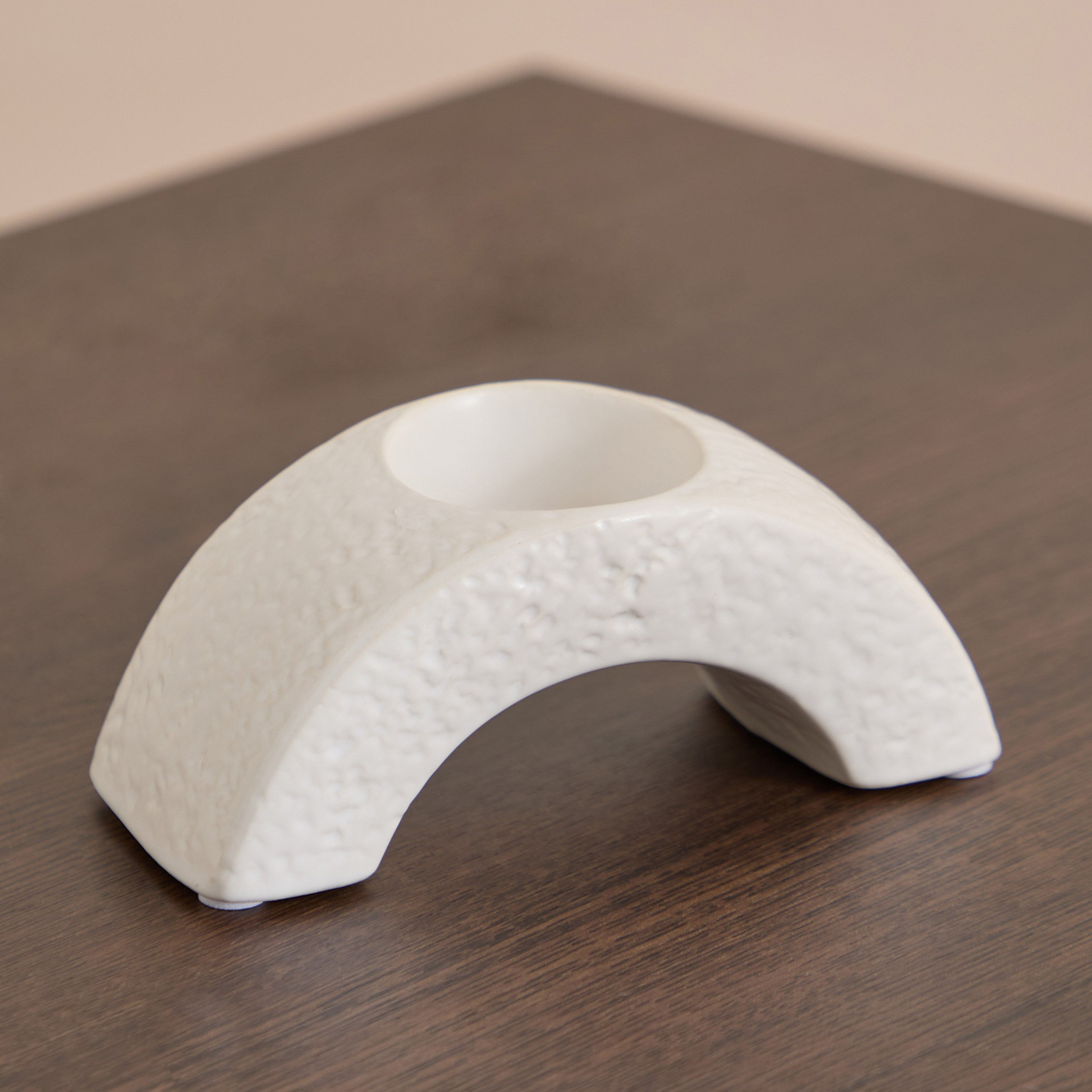 Sansa Roma Ceramic Candleholder - 13.8x5.8x6 cm-hbxlivingroom-decorandaccessories-candleholders-image-2