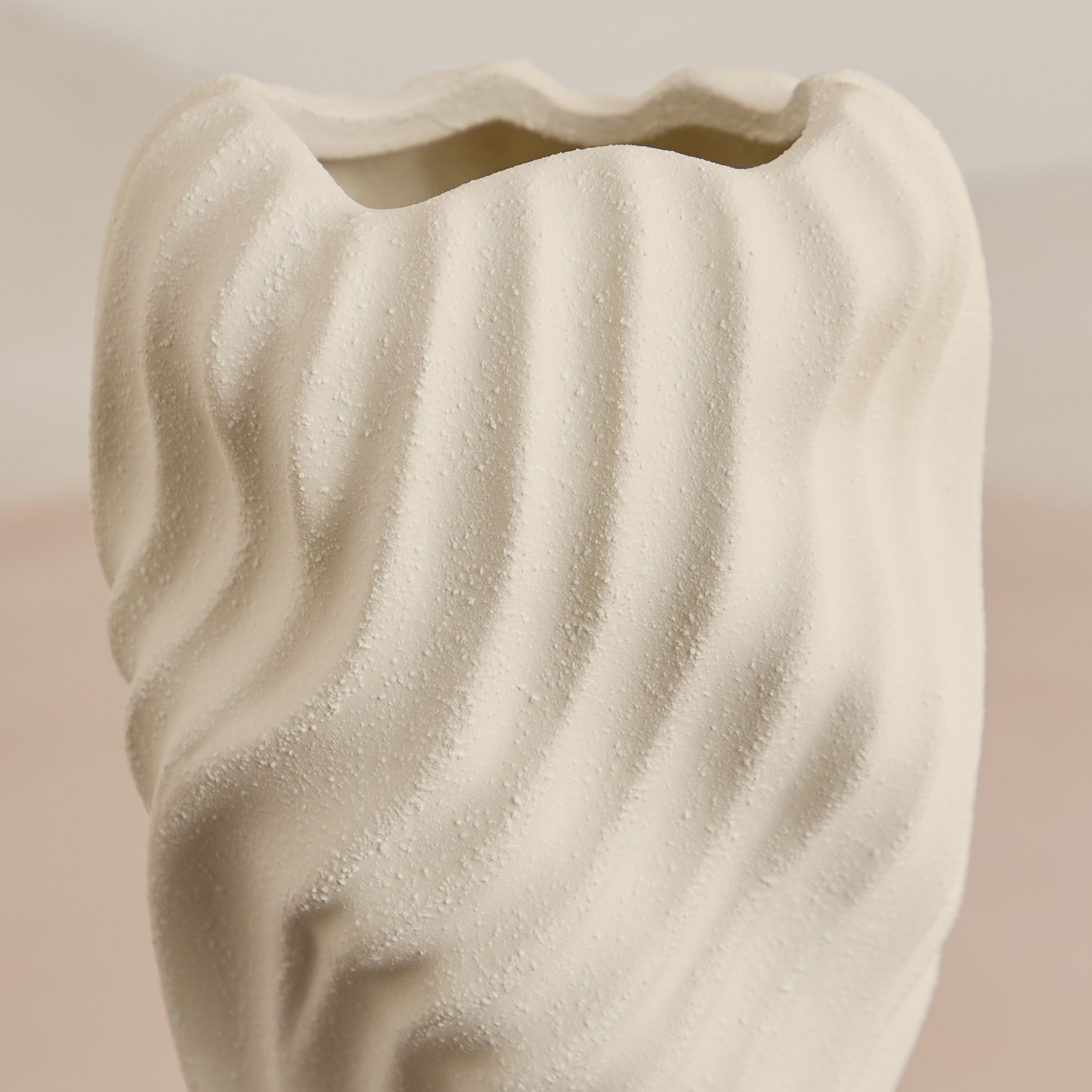 Sansa Roma Ceramic Vase - 15.5x14.5x25.5 cm-hbxbedroom-decorandaccessories-vases-image-3
