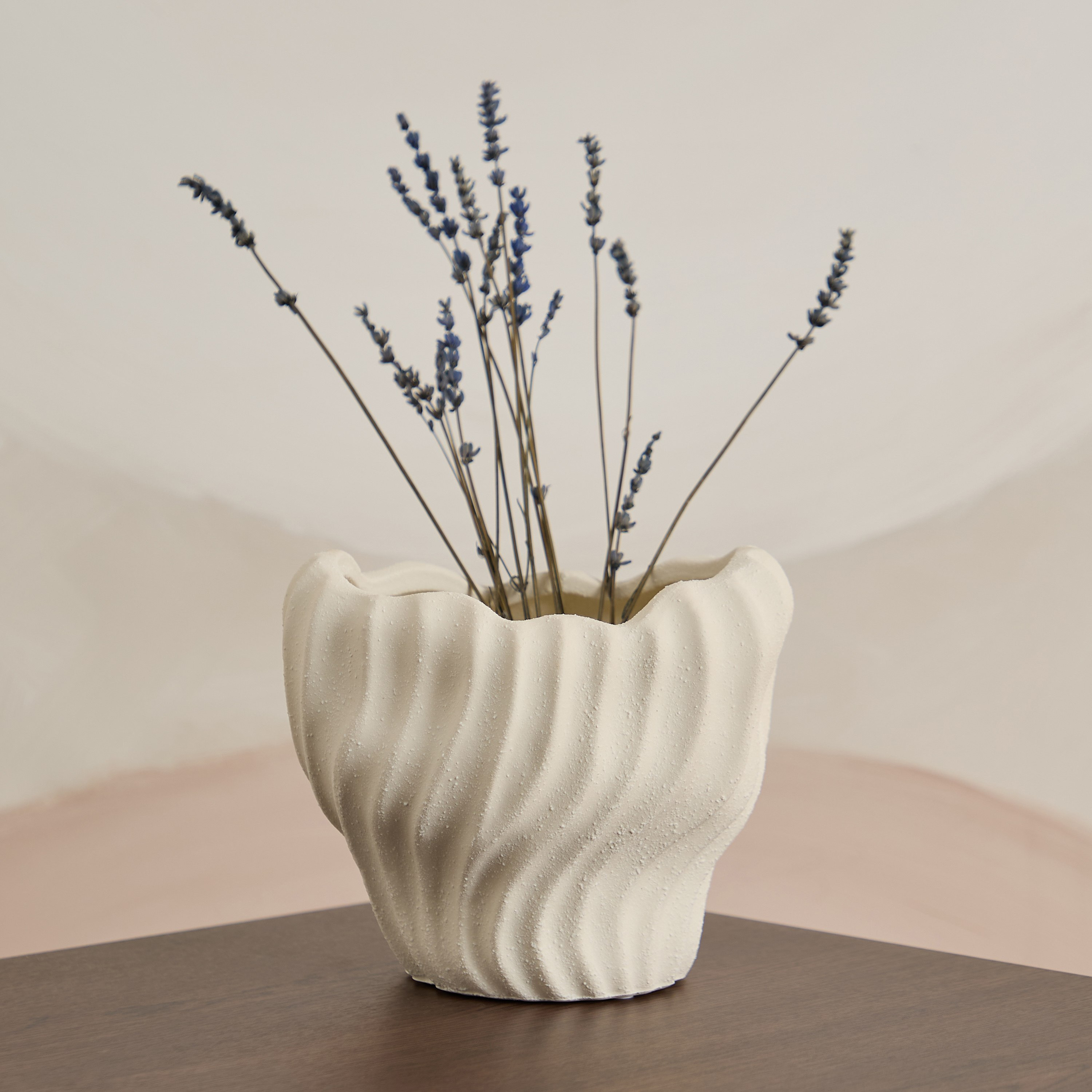 Sansa Roma Ceramic Vase - 18x15.5x16 cm-hbxbedroom-decorandaccessories-vases-image-1