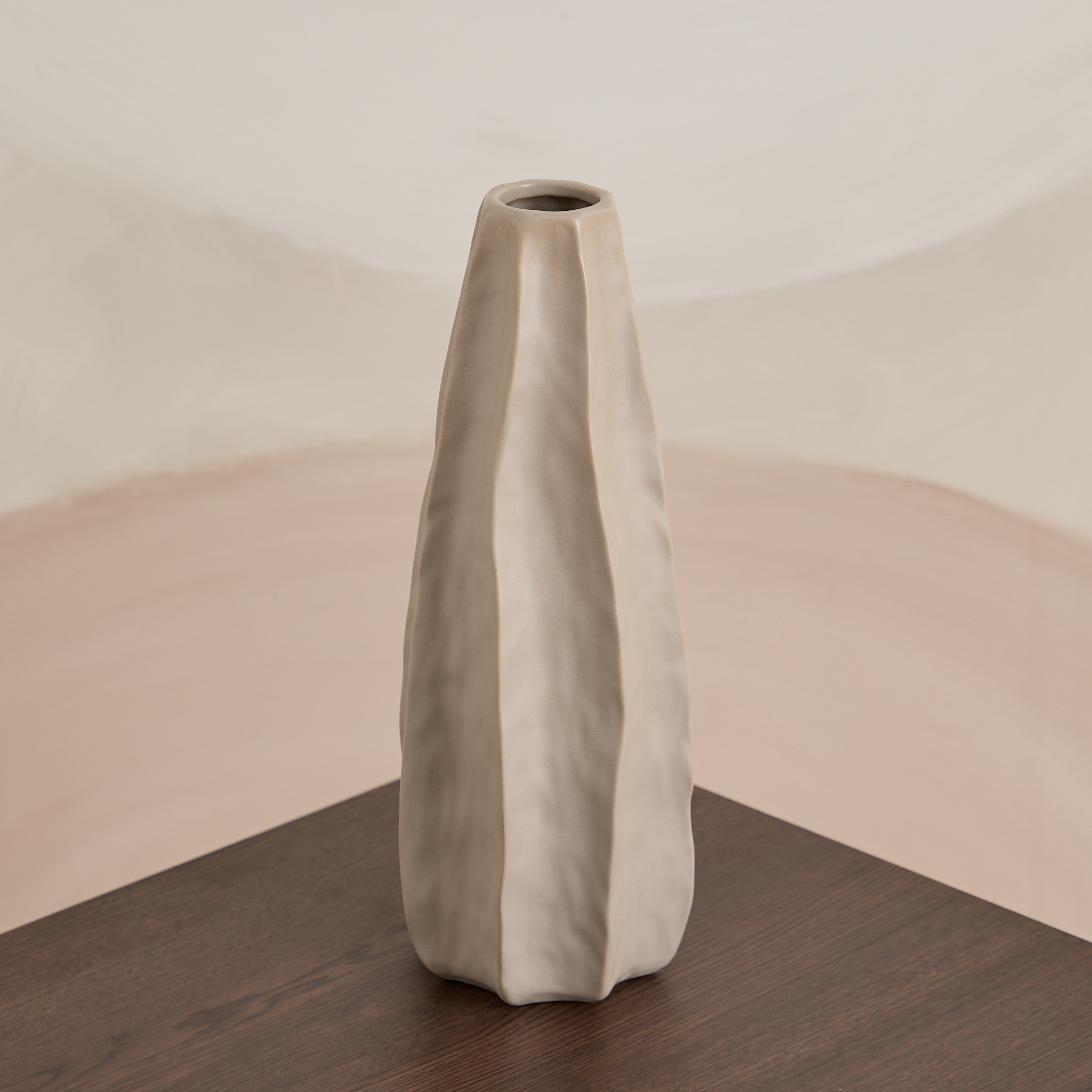 Sansa Roma Ceramic Vase - 11.5x11.5x30.2 cm-hbxbedroom-decorandaccessories-vases-image-2