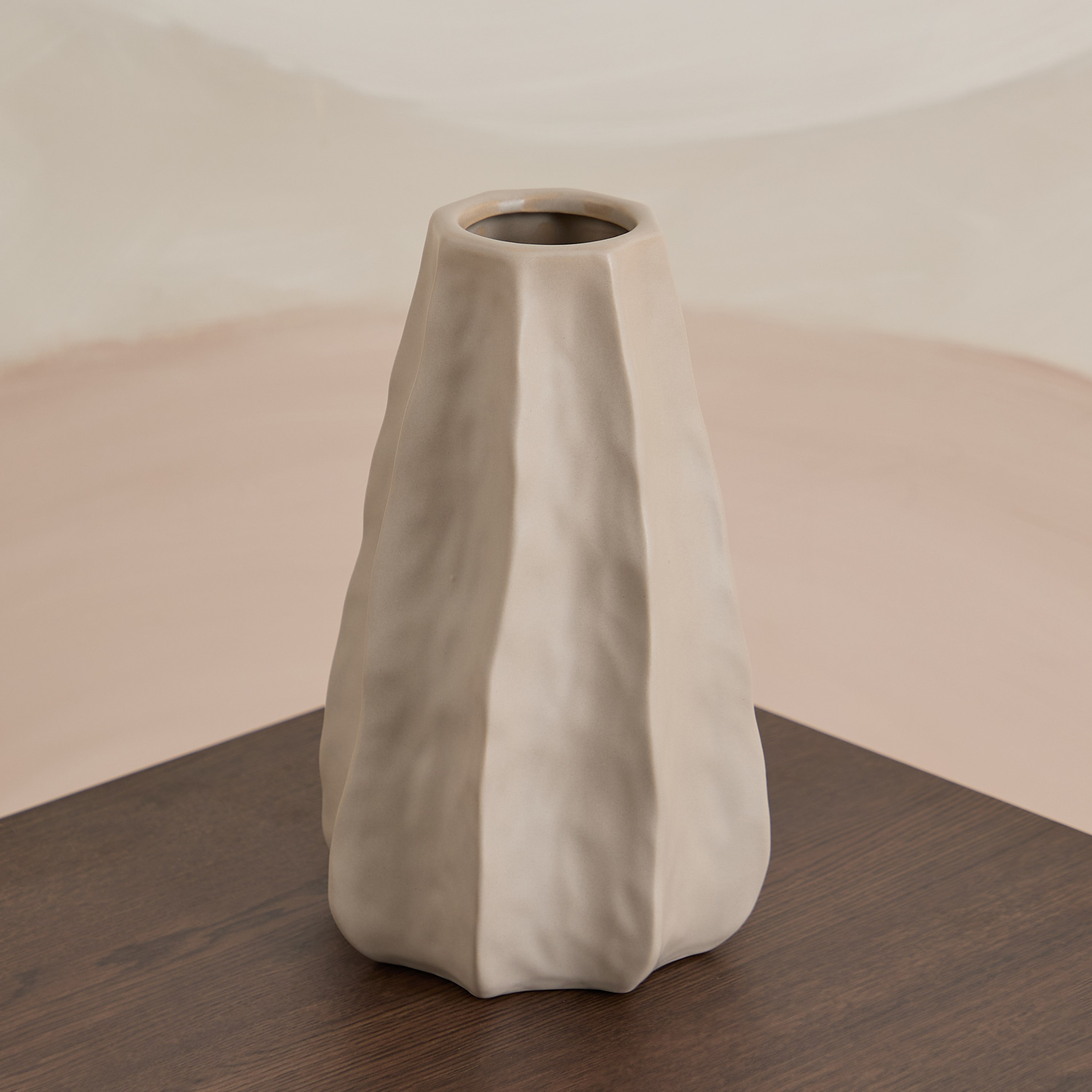 Sansa Roma Ceramic Vase - 13.5x13.5x23.3 cm-hbxbedroom-decorandaccessories-vases-image-2