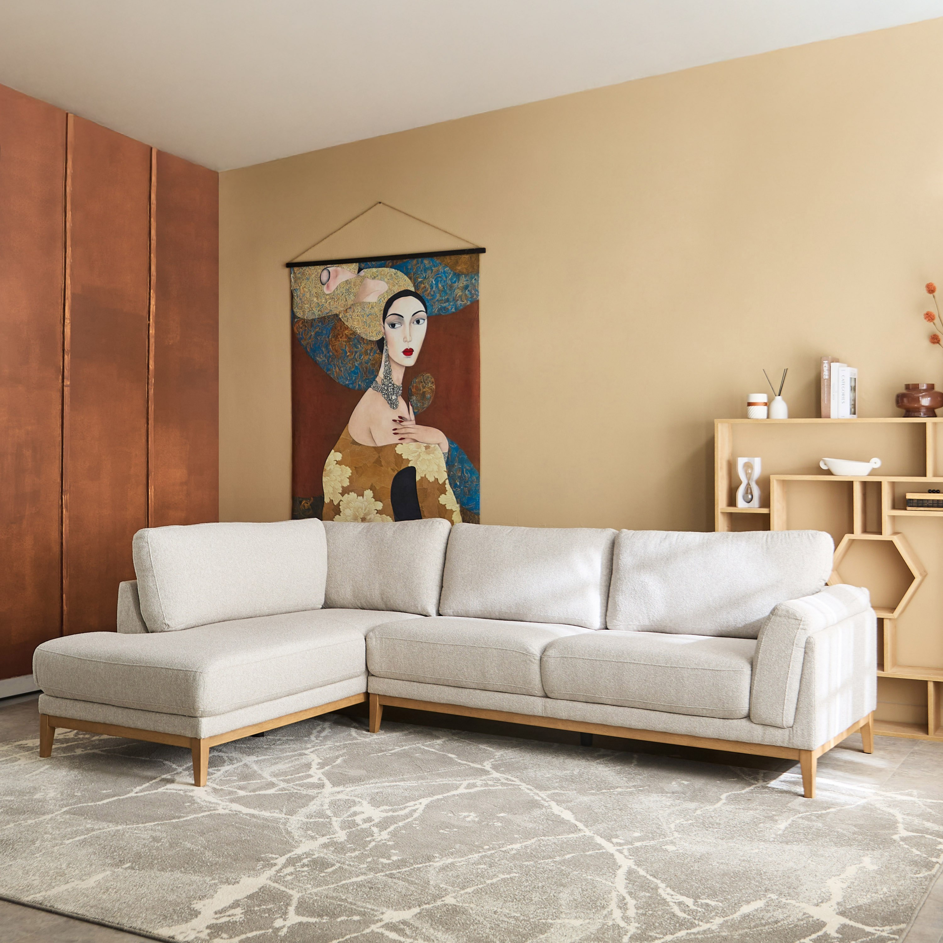 كنبة ركنية قماش يسار 4 مقاعد من هوب-hbxlivingroom-sofasandarmchairs-cornersofas-image-1