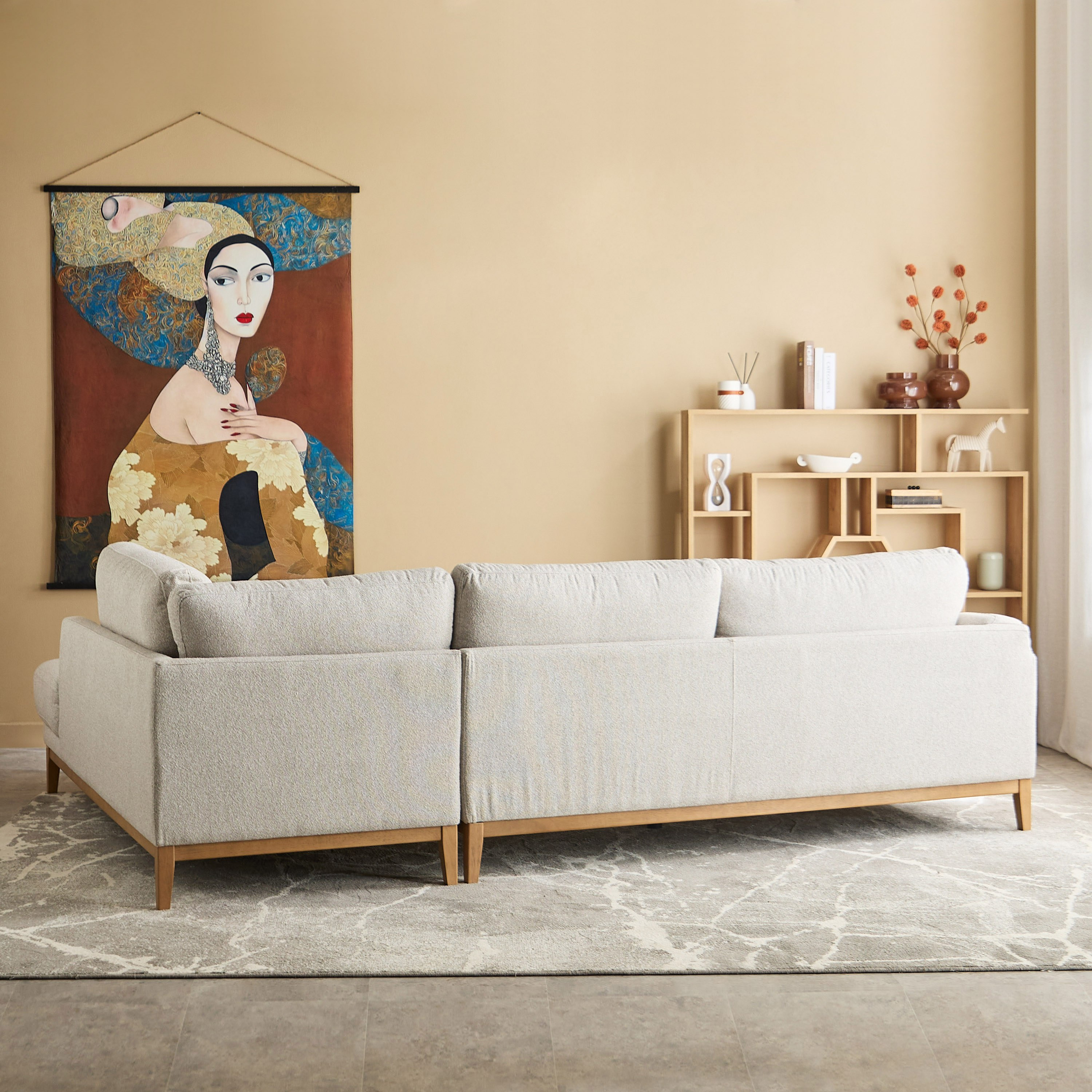 كنبة ركنية يمين قماش 4 مقاعد من هوب-hbxlivingroom-sofasandarmchairs-cornersofas-image-3