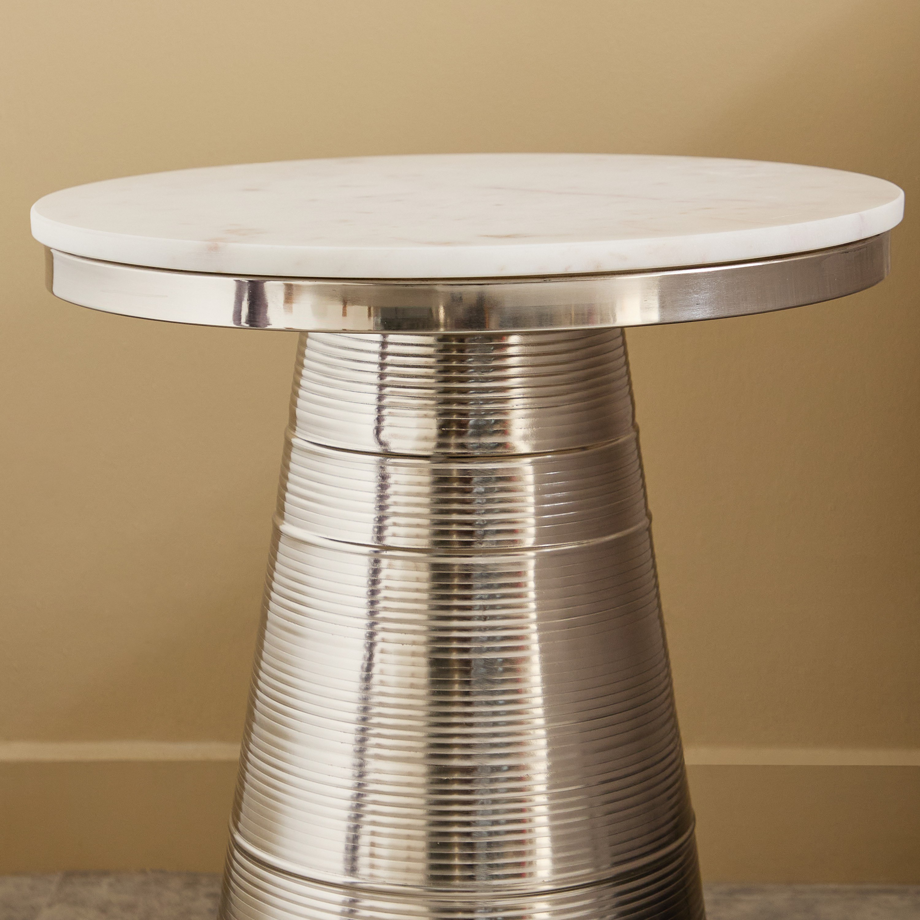 Cavon Eduin Genuine Marble Top End Table-hbxfurniture-livingroom-endtables-image-3
