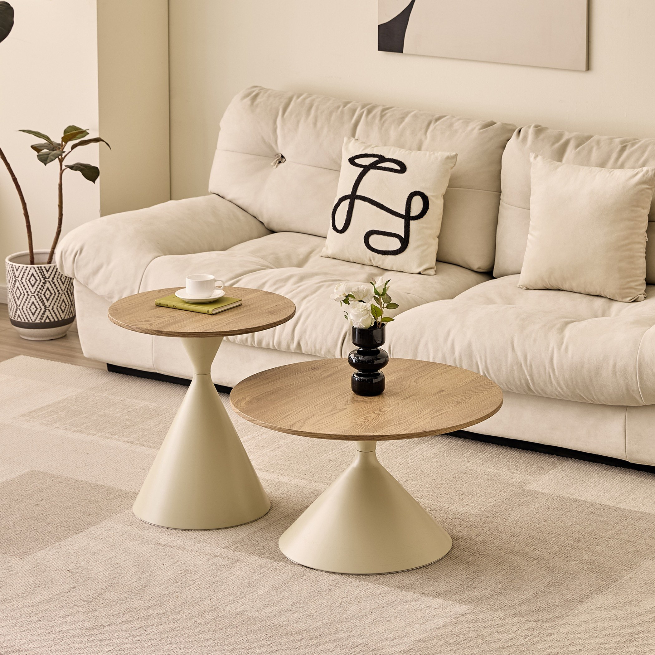 طاولة قهوة من موفو نينا - طقم من قطعتين-hbxlivingroom-tablesandstands-coffeetables-image-1