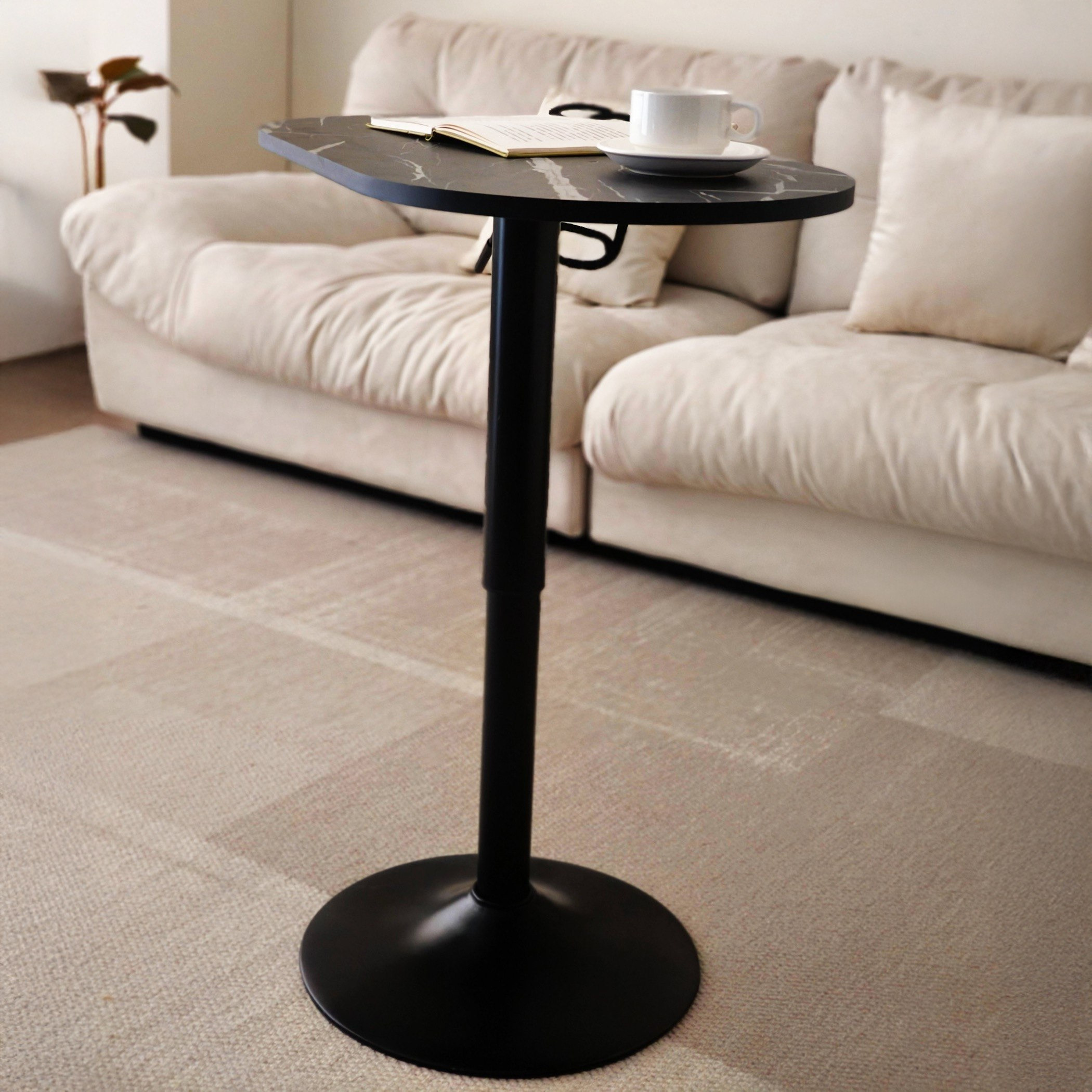 Movo Jazz Oval Height Adjustable Table-hbxfurniture-livingroom-endtables-image-3