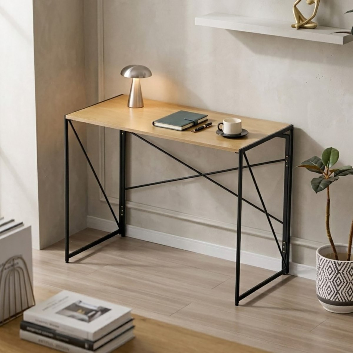 Movo Jenna Foldable Study Desk-hbxfurniture-office-desks-image-1