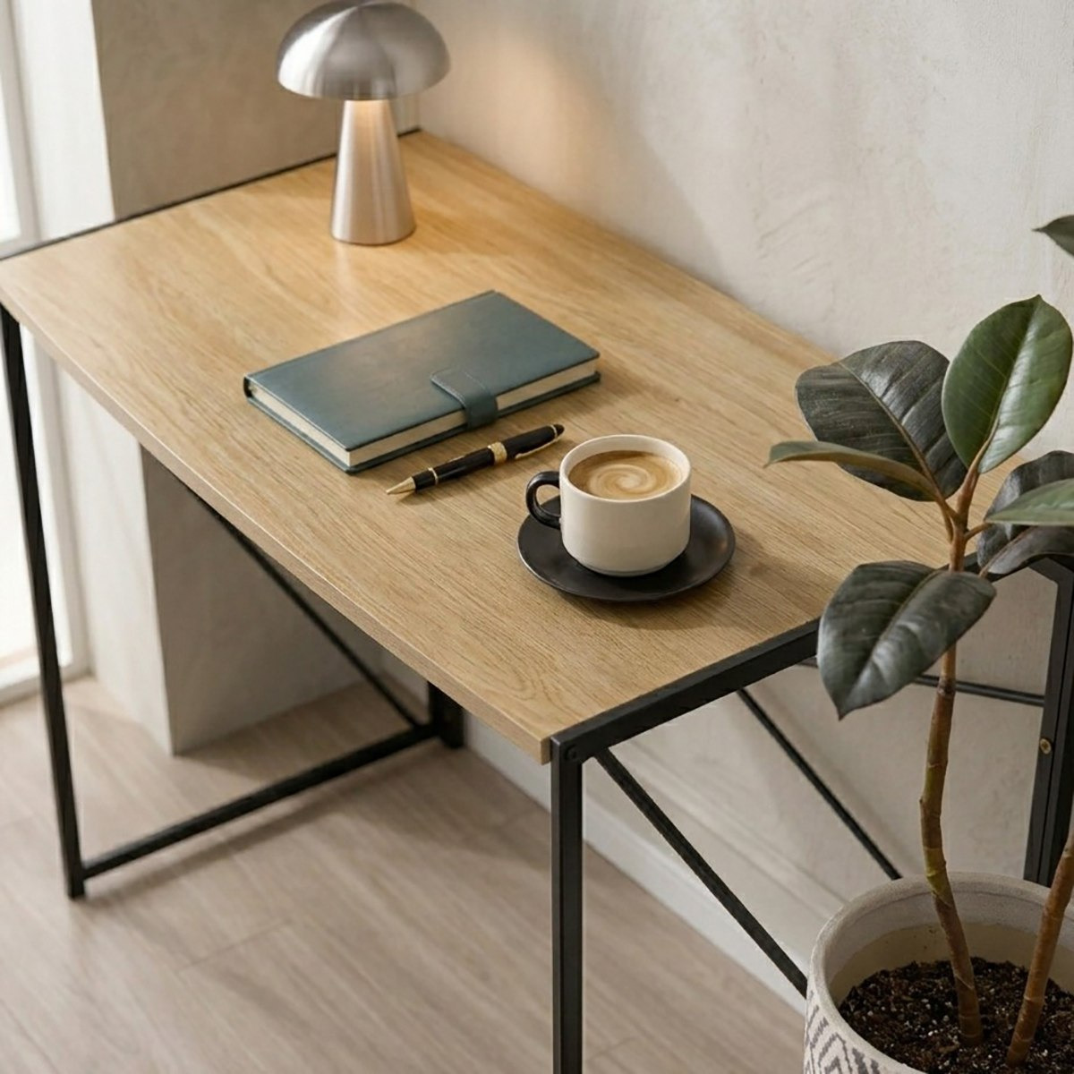 Movo Jenna Foldable Study Desk-hbxfurniture-office-desks-image-2