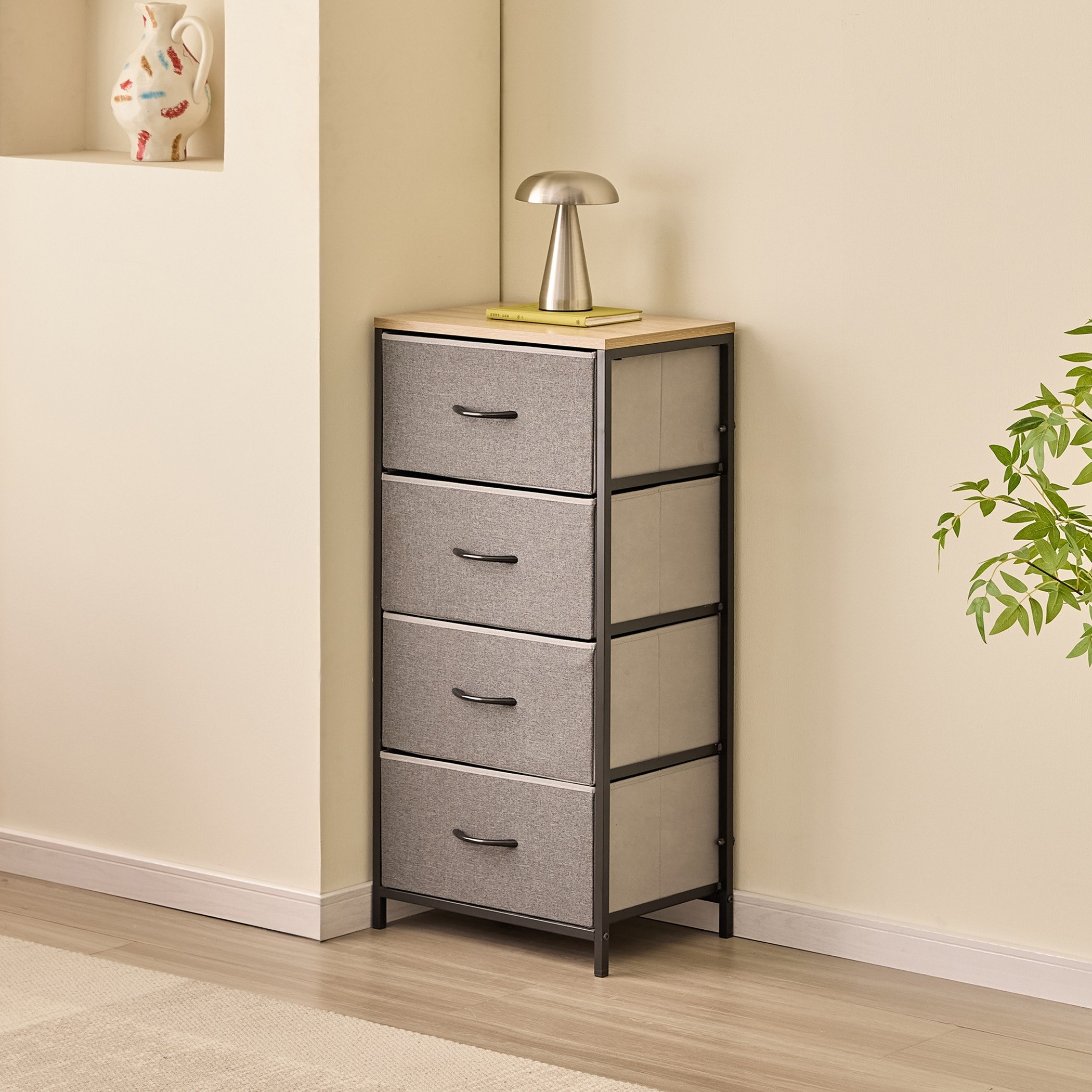 Movo Jazz 4-Drawer Multipurpose Cabinet-hbxbedroom-bedroomaccessories-bedroomstorage-image-1