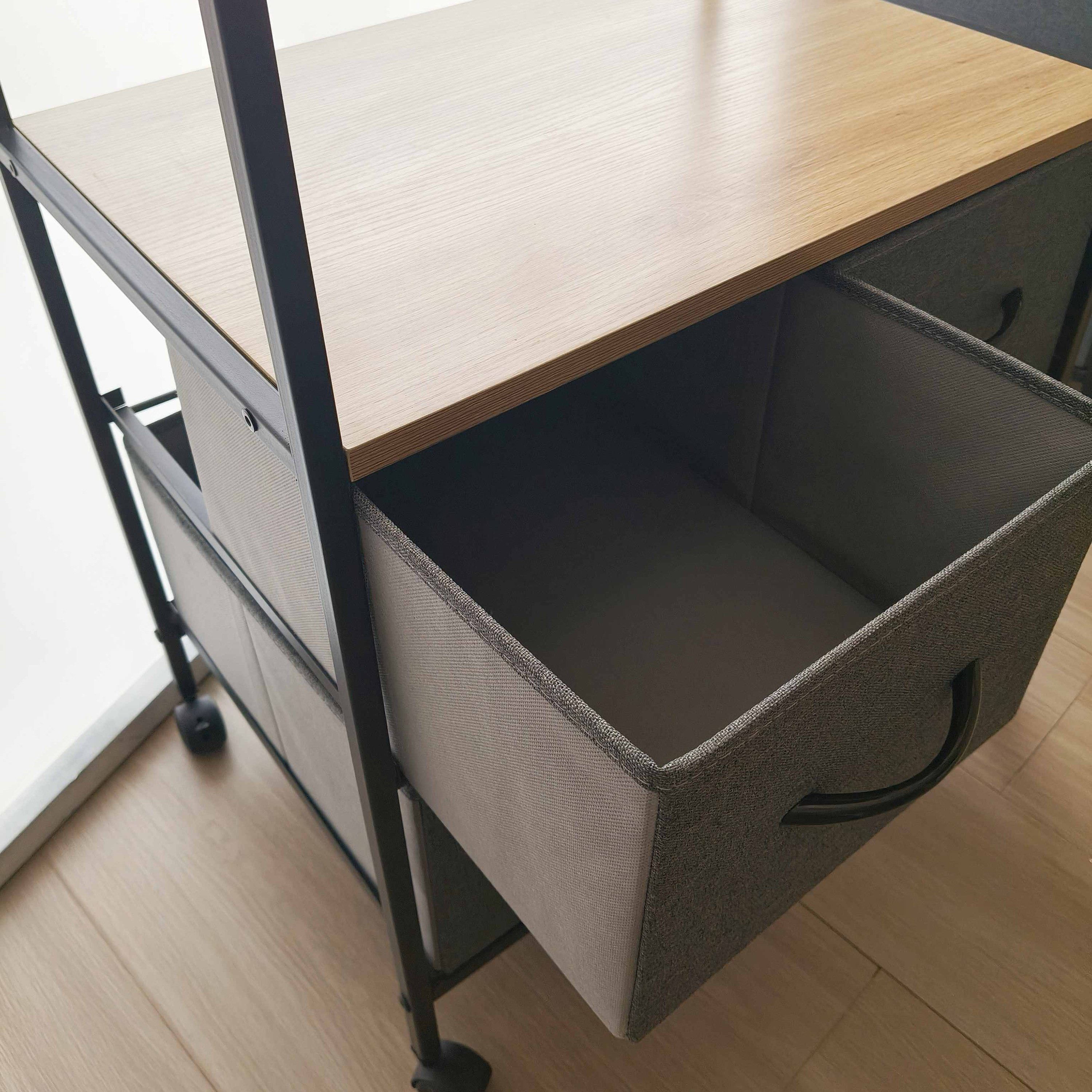 Movo Jazz 3-Drawer Coat Hanger with Multipurpose Rack-hbxbedroom-bedroomaccessories-bedroomstorage-image-4