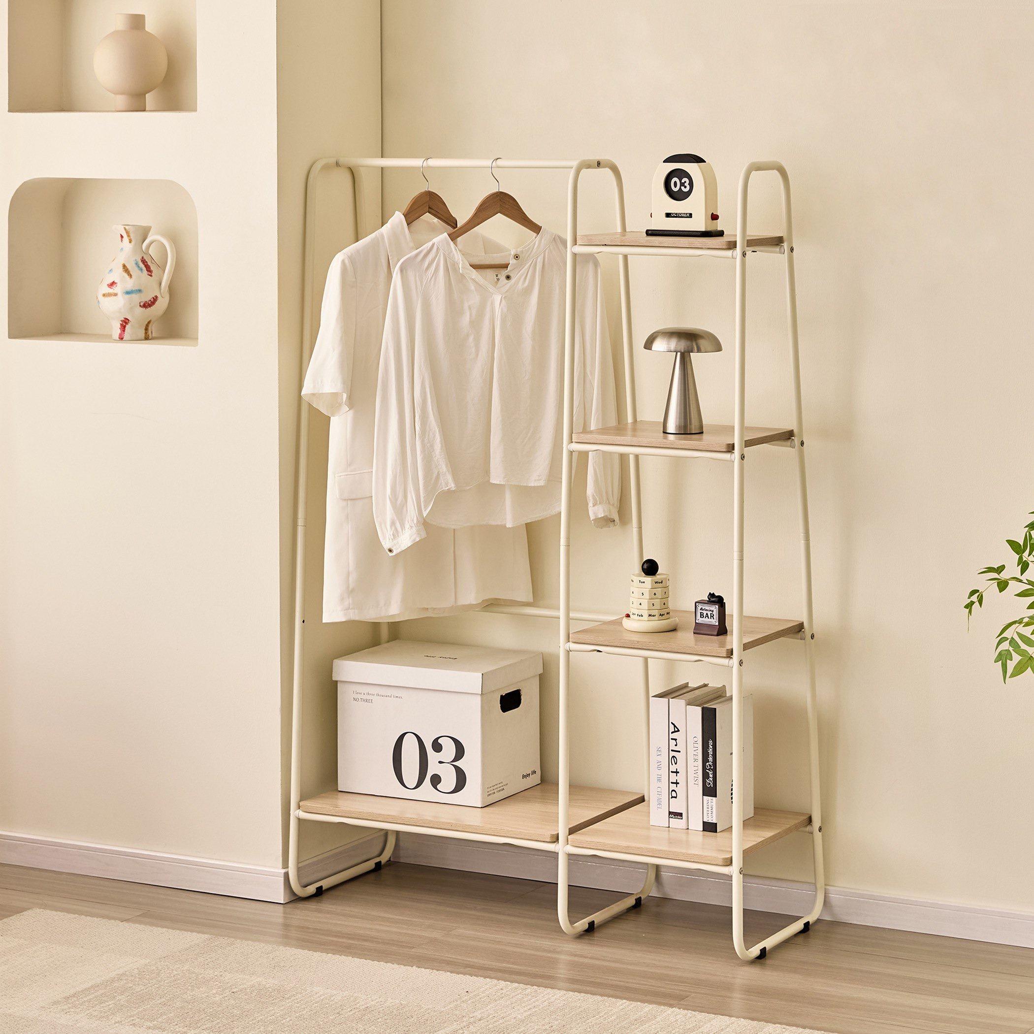 Movo Coda Coat Hanger and Multipurpose Rack-hbxbedroom-bedroomaccessories-bedroomstorage-image-1