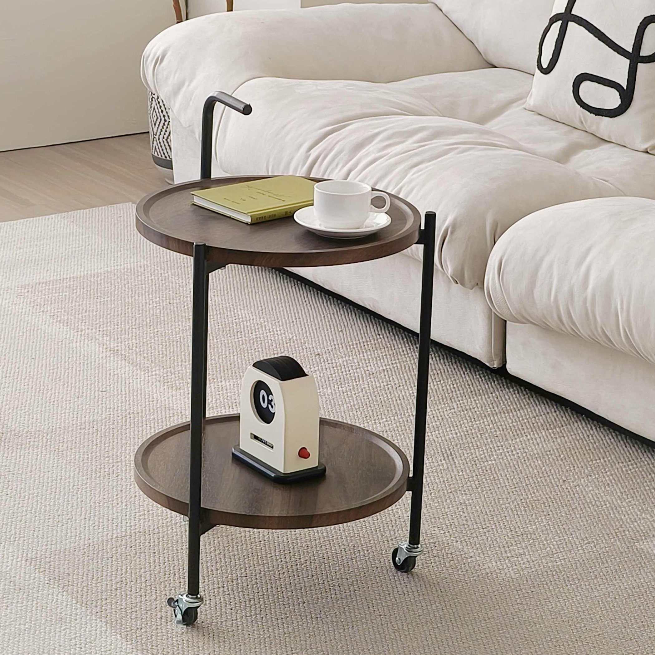 عربة تقديم دائرية بطبقتين من موفو جينا-hbxlivingroom-tablesandstands-servingtrolleys-image-3