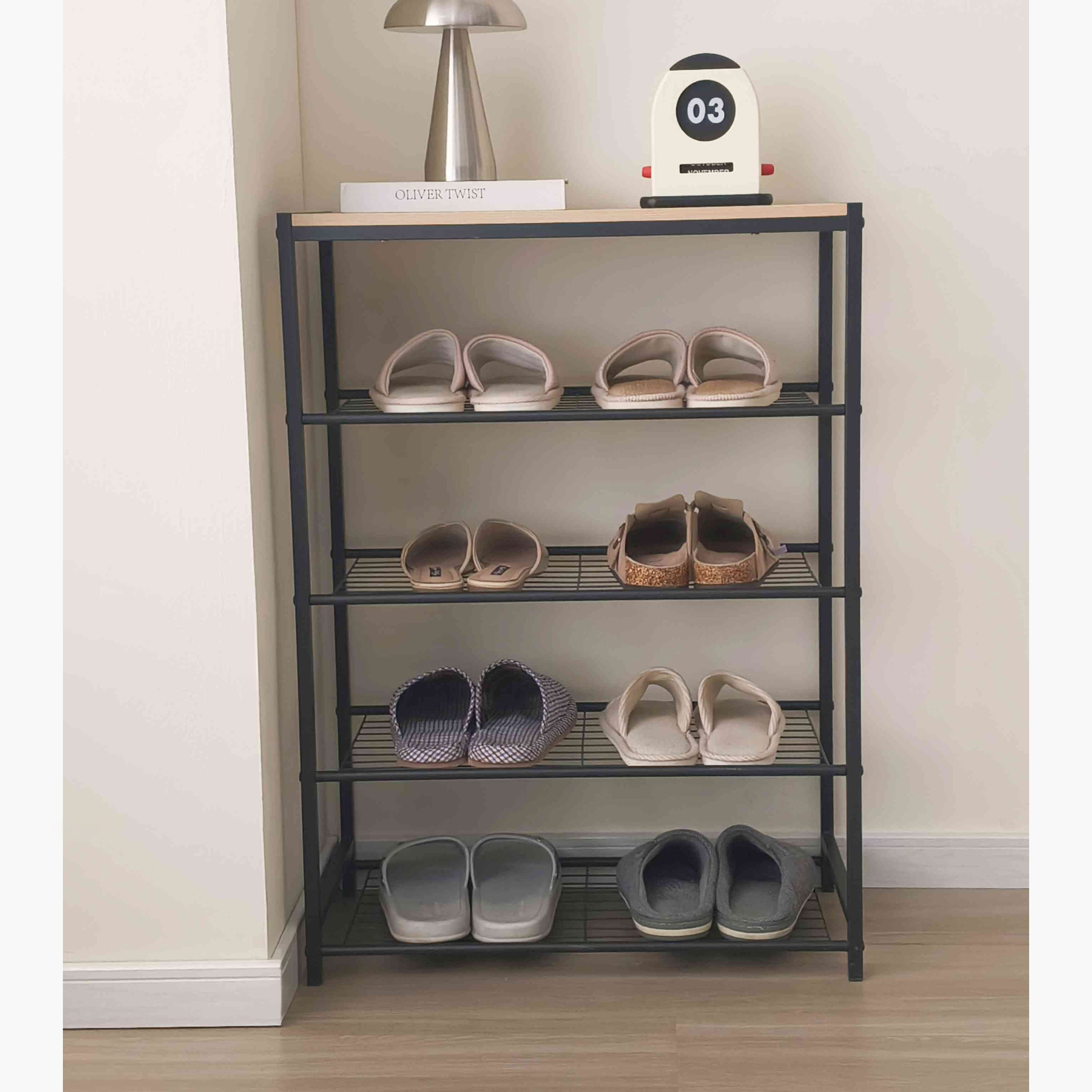 منظم أحذية 5 طوابق من موفو نينا-hbxbedroom-shoecabinetsandracks-image-2