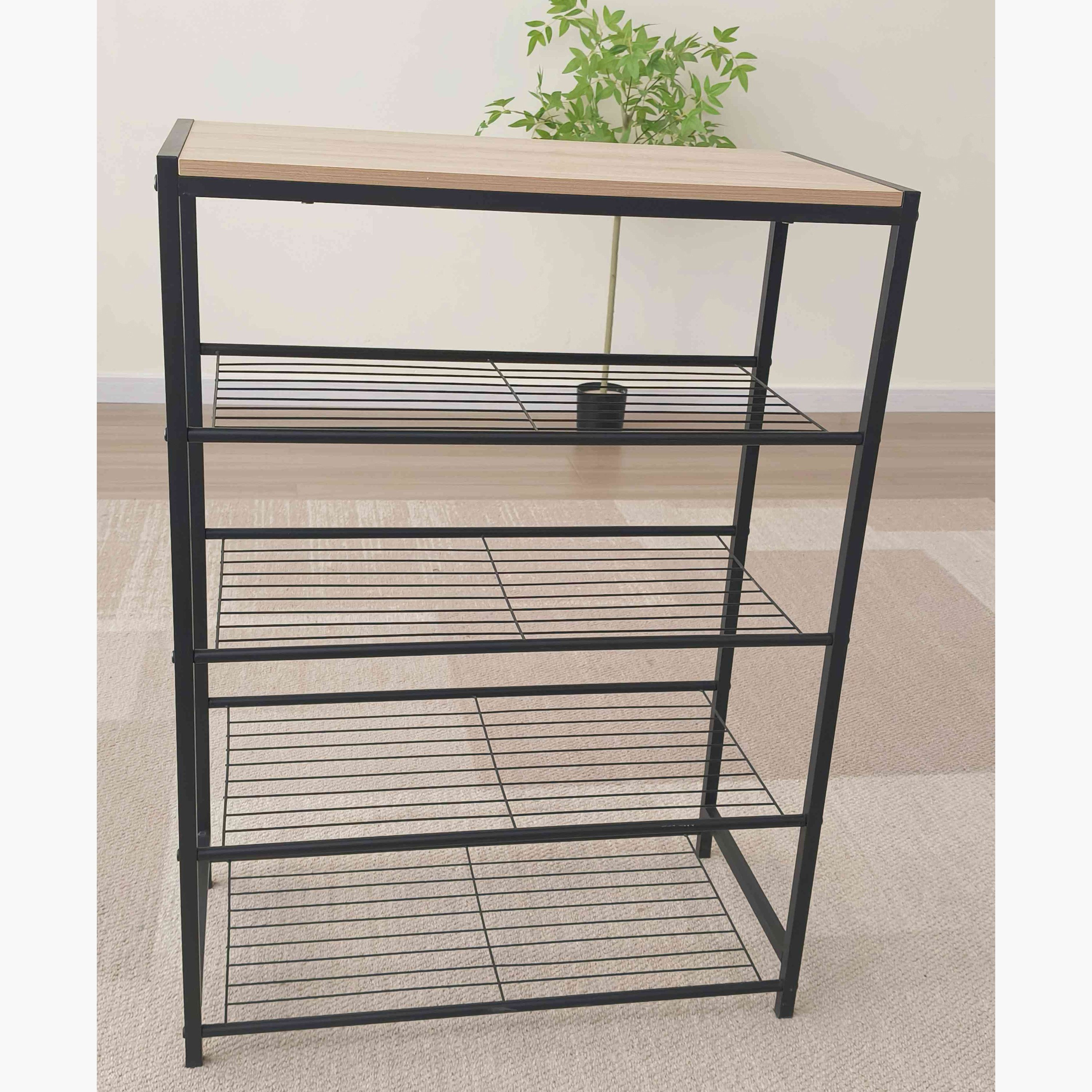 منظم أحذية 5 طوابق من موفو نينا-hbxbedroom-shoecabinetsandracks-image-4