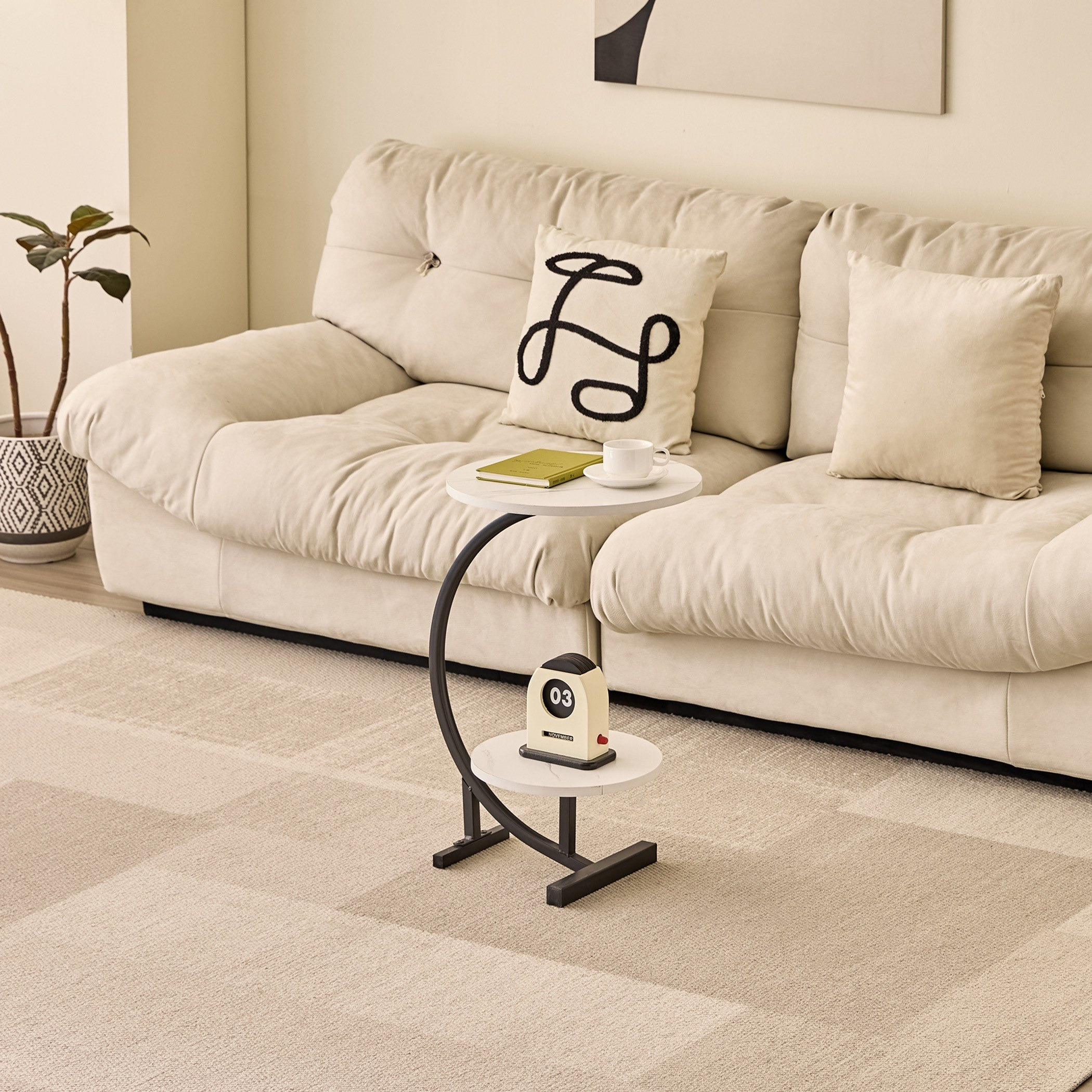 طاولة جانبية بطابقين أركاديا من موفو-hbxfurniture-livingroom-endtables-image-1