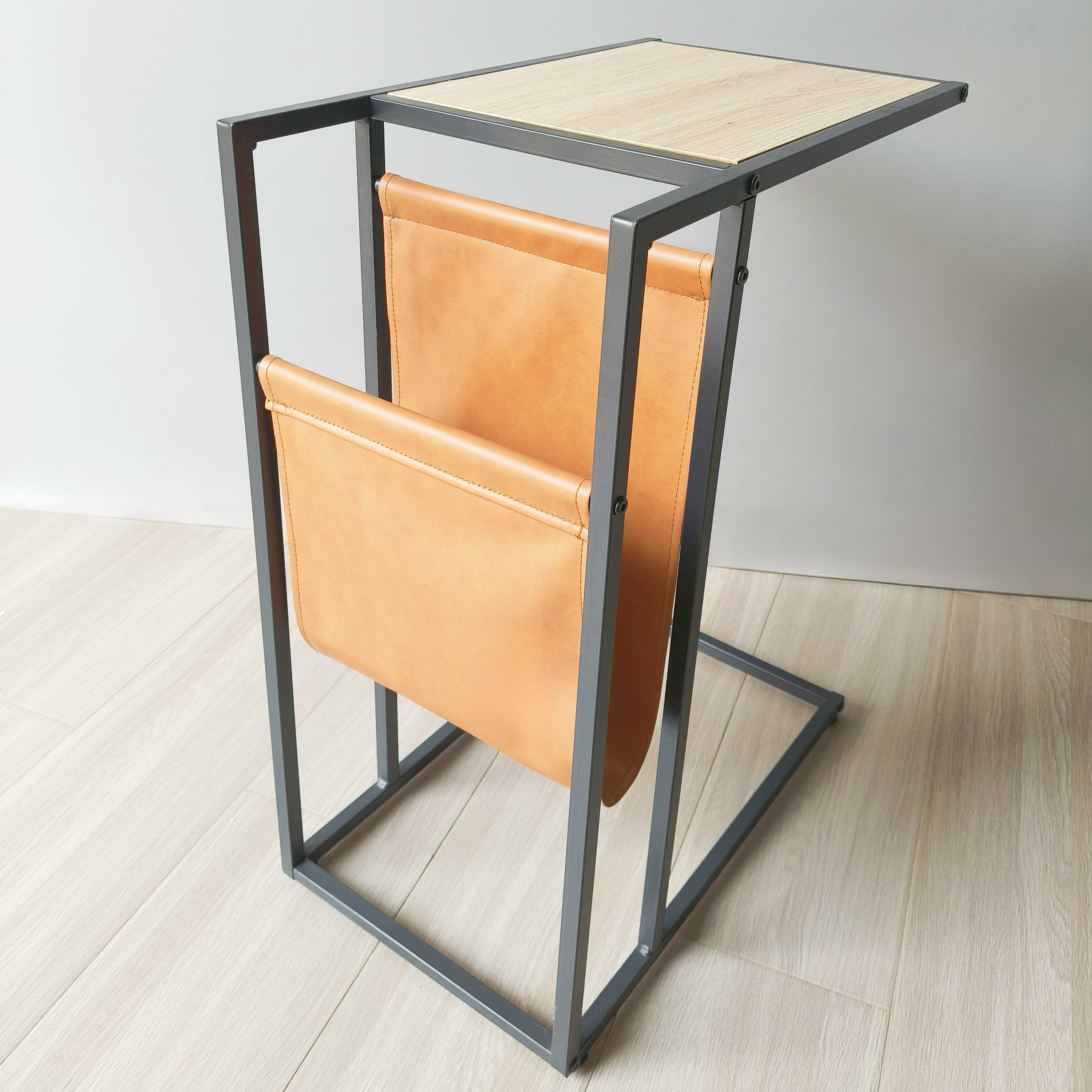 Movo Coda Side Table with Magazine Rack-hbxfurniture-livingroom-endtables-image-4