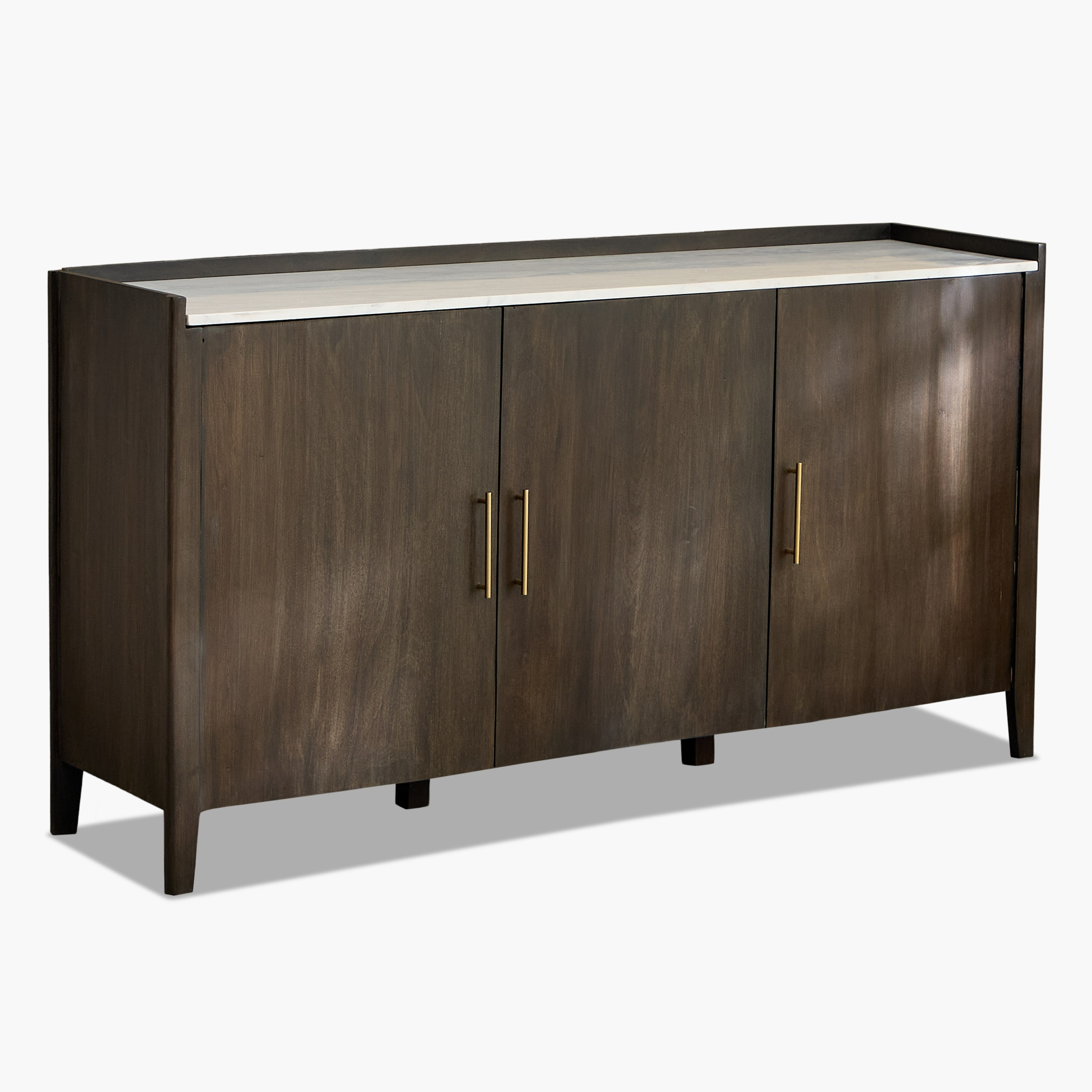 خزانة جانبية 3 أبواب بسطح من الرخام الأصلي - بلاكس من فيندرا -hbxfurniture-diningroom-buffetsandsideboards-image-9