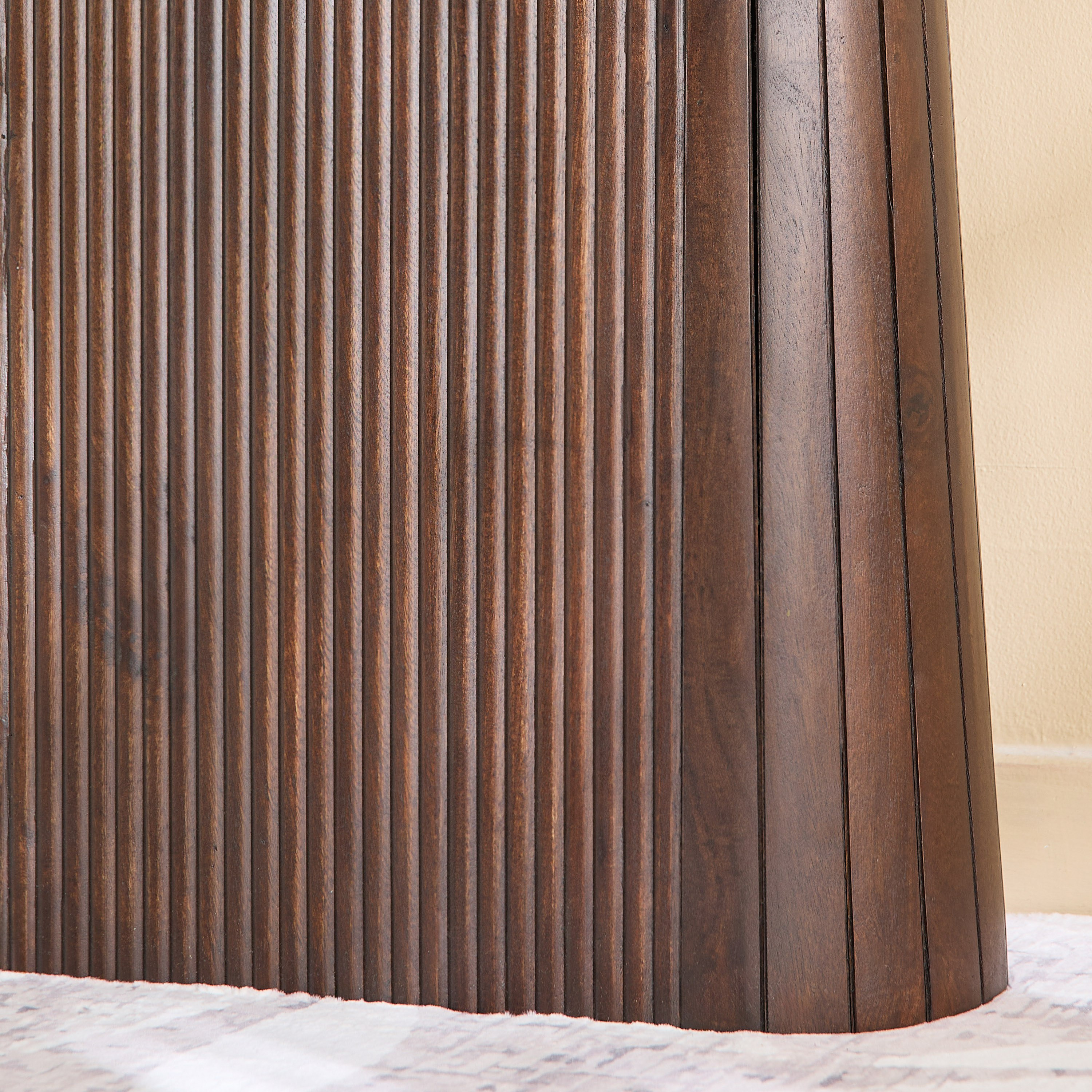 Cavon Ribella Genuine TravertineTop Console with Solid Wood Base-hbxfurniture-tablesandstands-consoletables-image-4