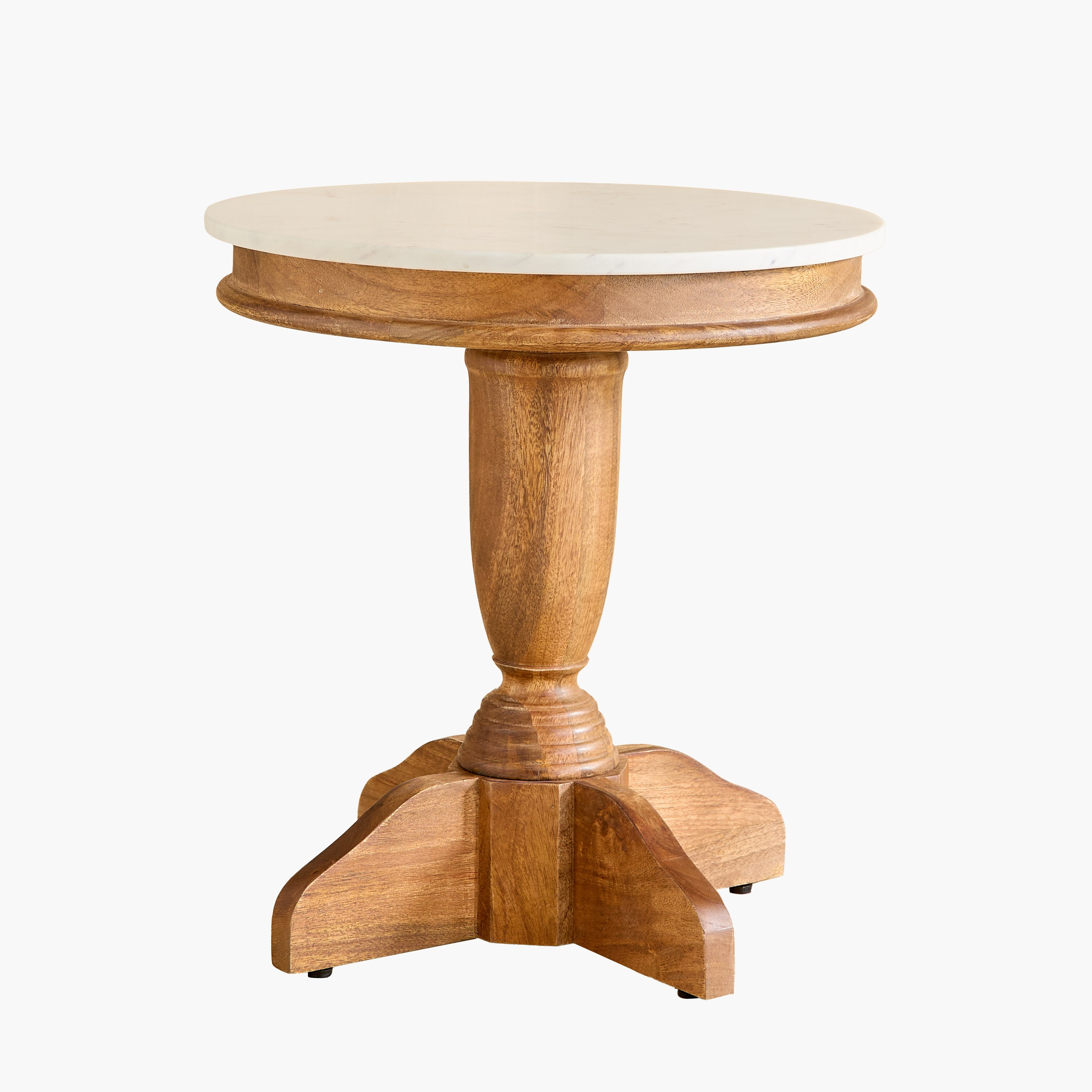 طاولة جانبية مستديرة بسطح رخام طبيعي وقاعدة خشب صلب من ديجاس-hbxfurniture-livingroom-endtables-image-6