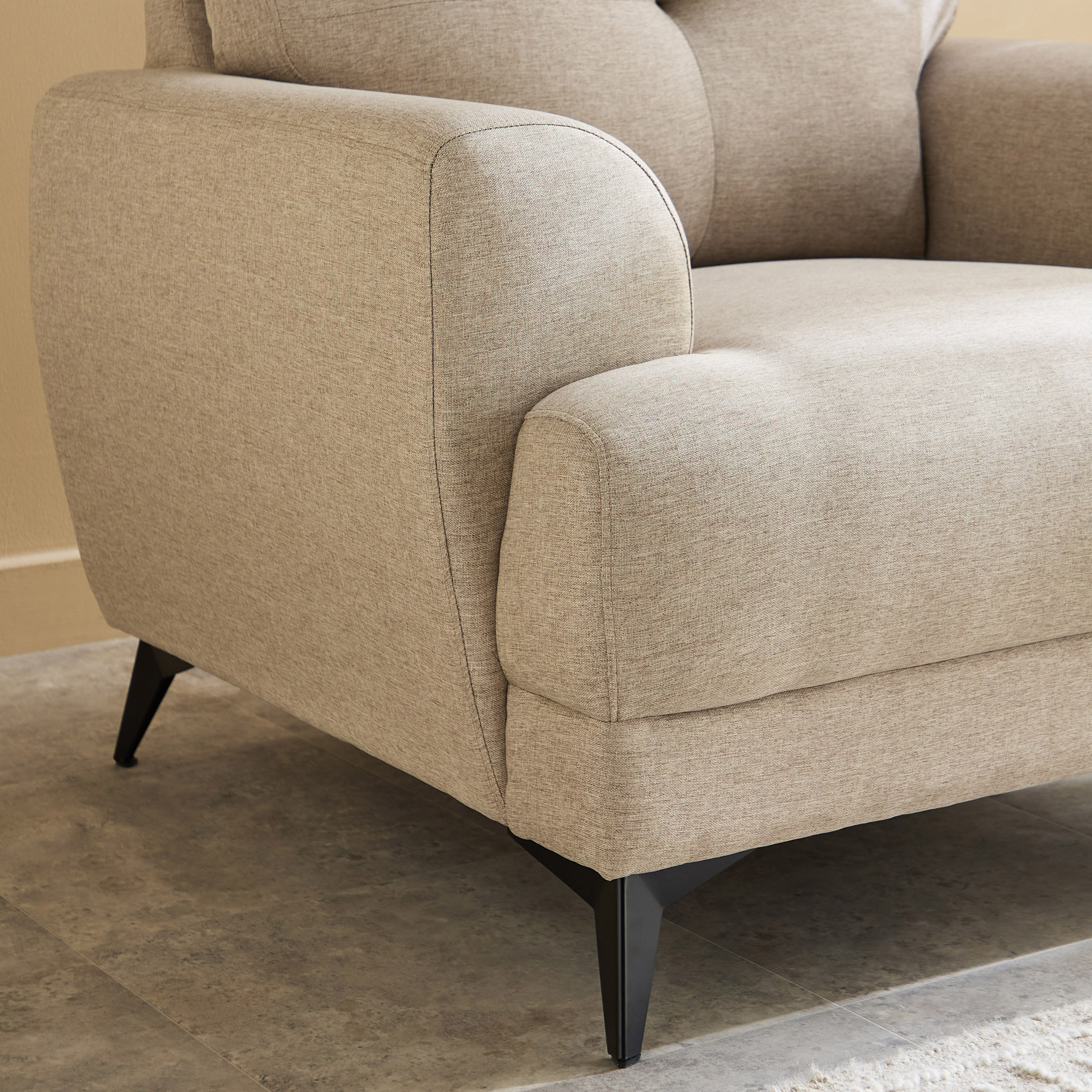 Estella Armchair Sofa with Cushion-hbxlivingroom-sofasandarmchairs-sofas-image-6