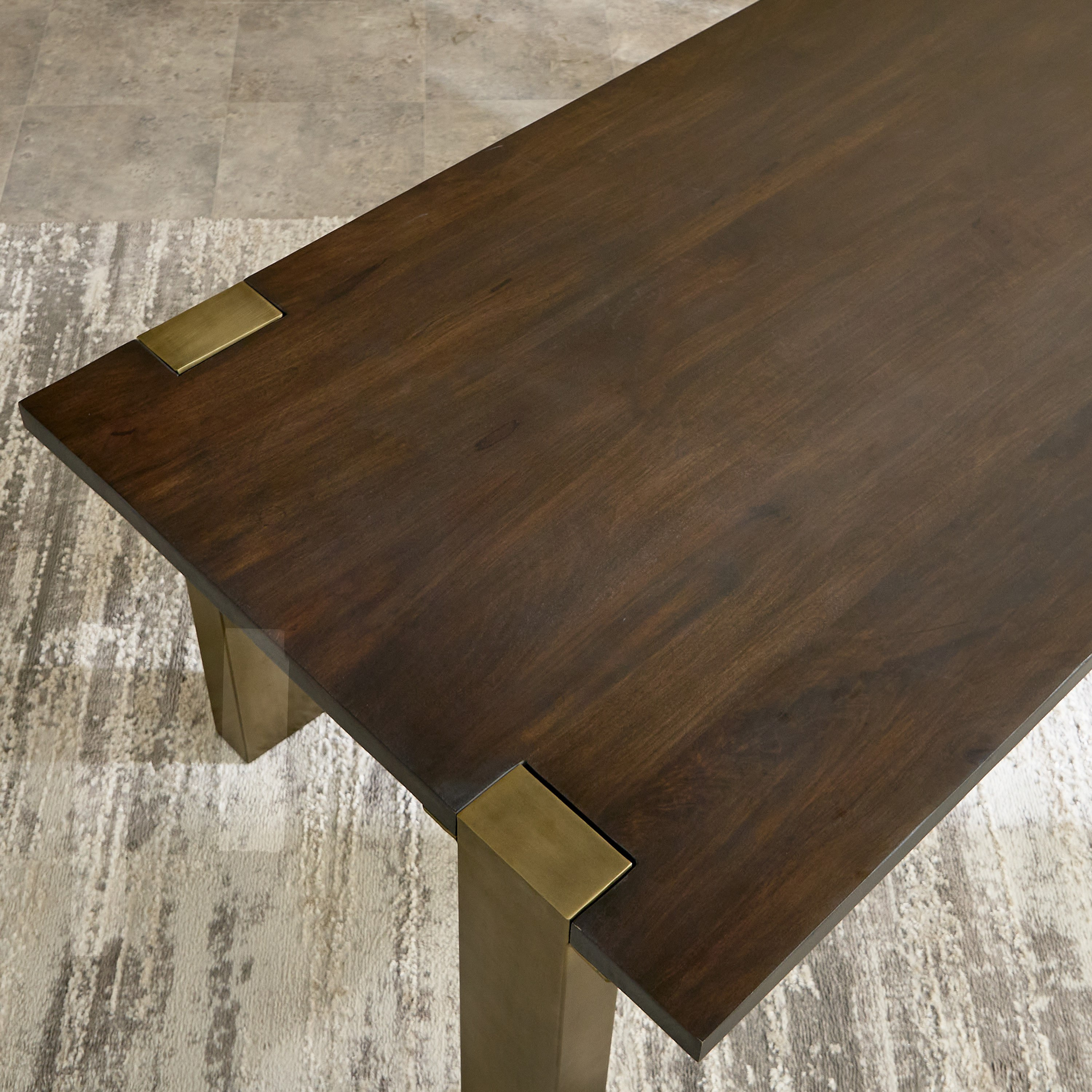 طاولة سفرة لـ8 مقاعد بسطح من الخشب الصلب - بلاكس من فيندرا -hbxfurniture-diningroom-diningtables-eightseater-image-4