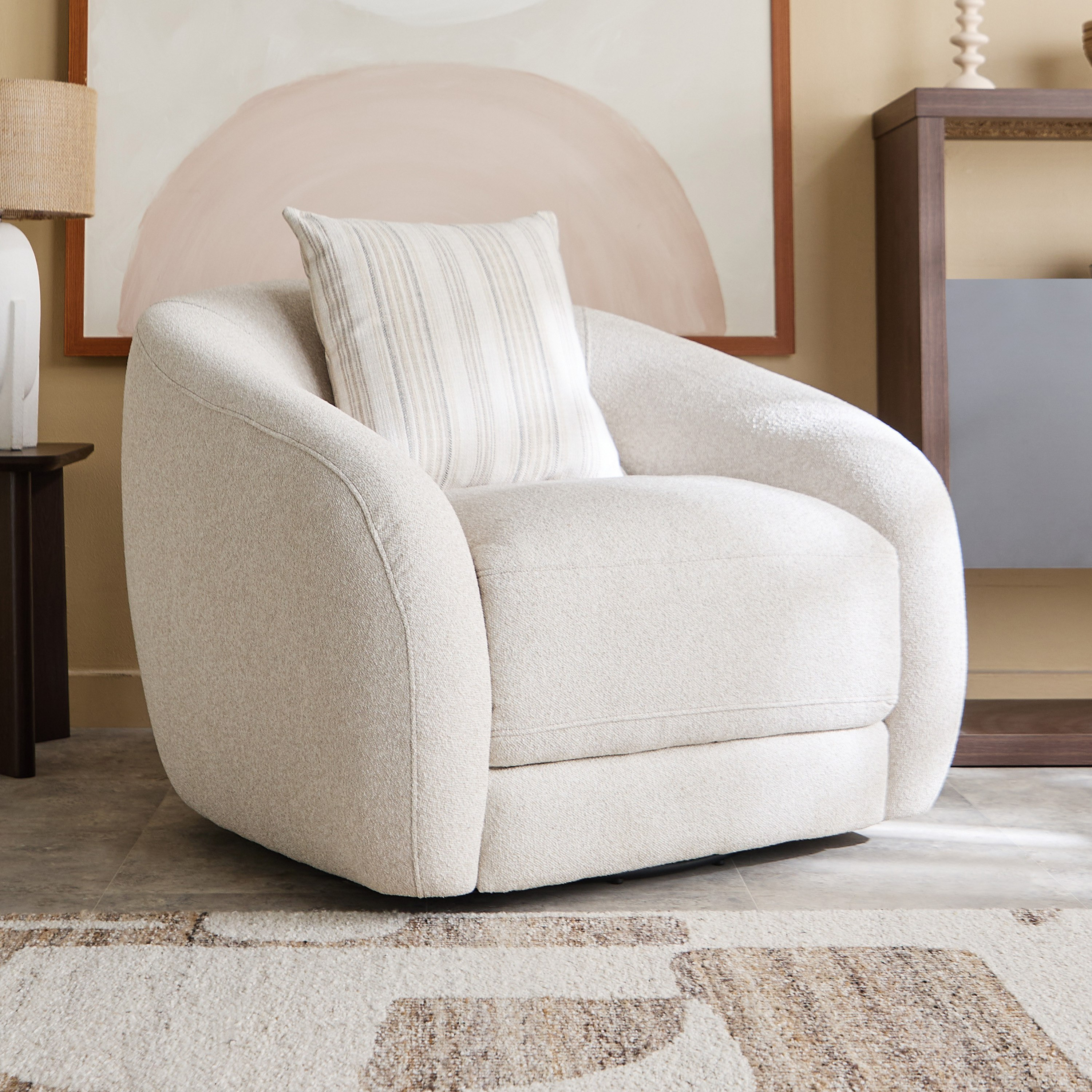 كرسي كنبة دوّار قماش من نابا-hbxlivingroom-sofasandarmchairs-sofas-image-1