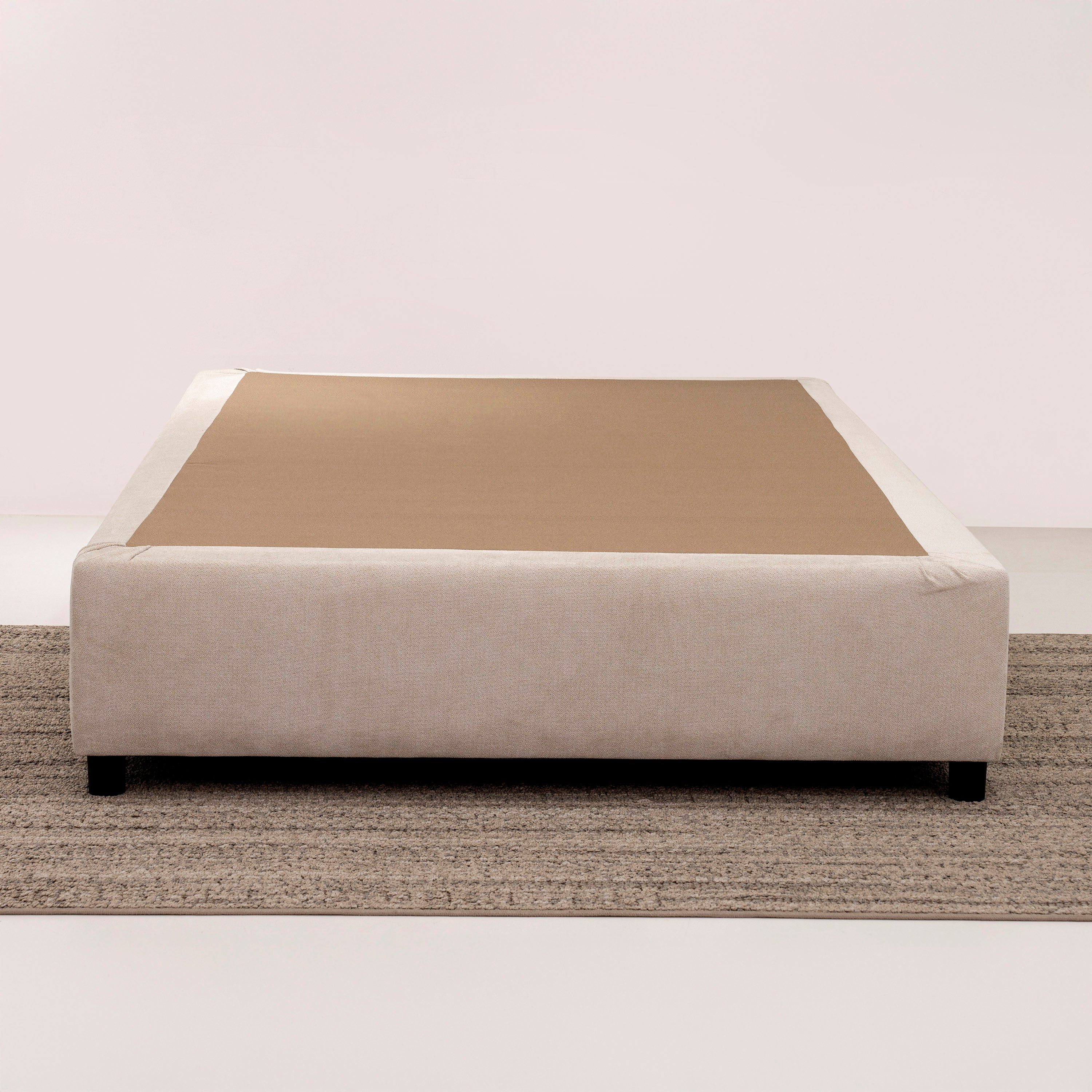 Meadow Upholstered Twin Bed Base - 120x200 cm-hbxbedroom-bedsandbedsets-upholsteredbeds-twin-image-1