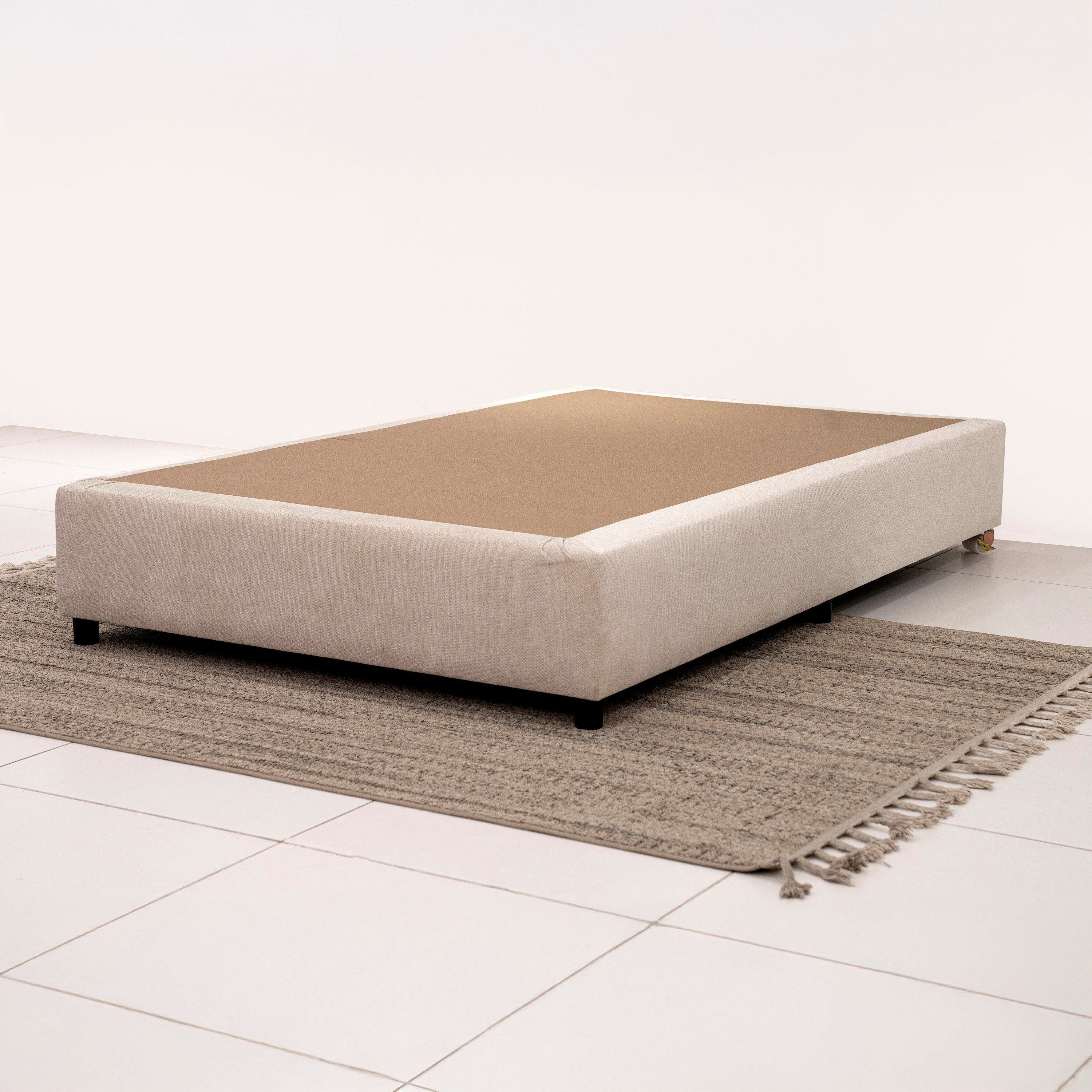 Meadow Upholstered Twin Bed Base - 120x200 cm-hbxbedroom-bedsandbedsets-upholsteredbeds-twin-image-2