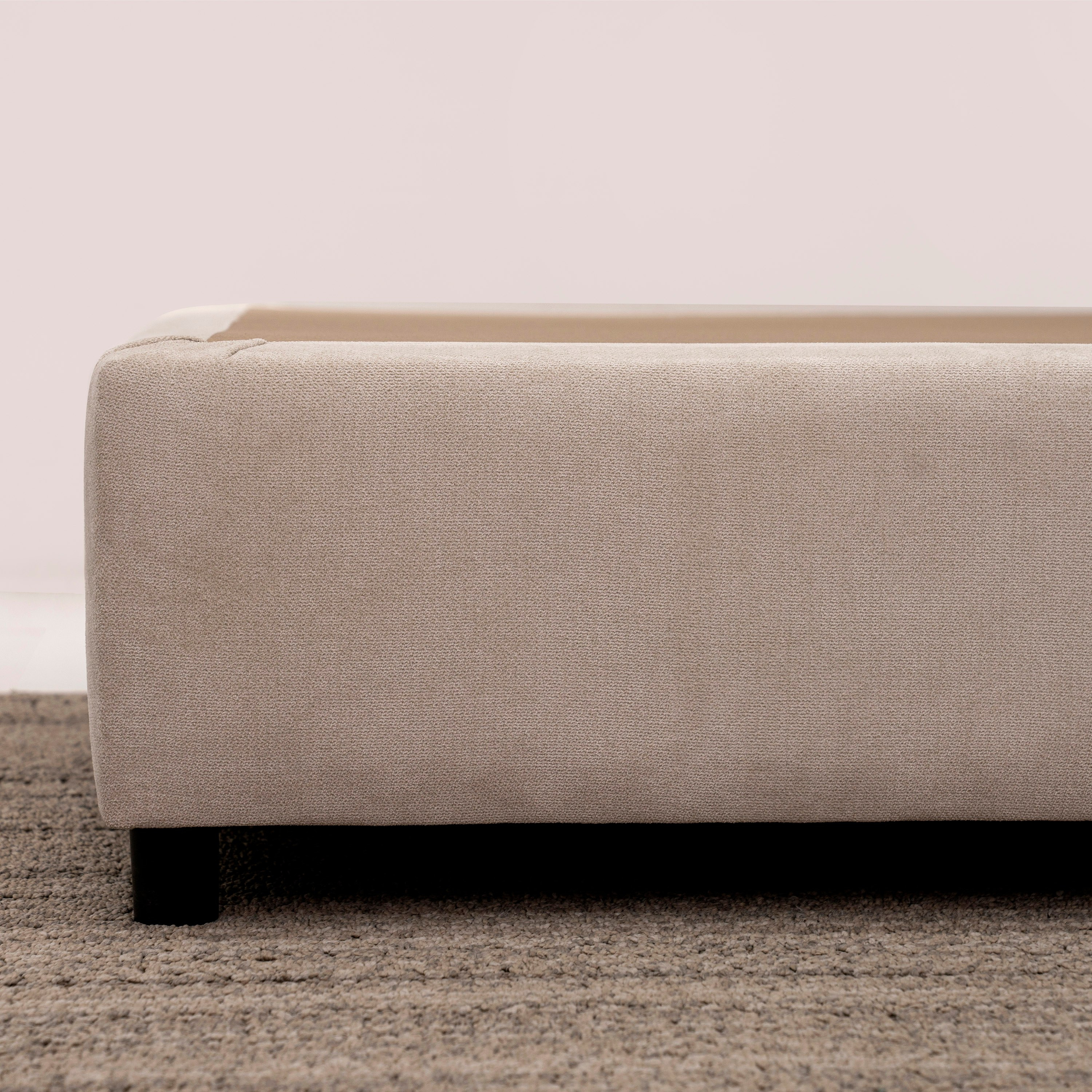 Meadow Upholstered Single Bed Base - 90x200 cm-hbxkidsandyouth-bedsandbedsets-beds-single-image-3