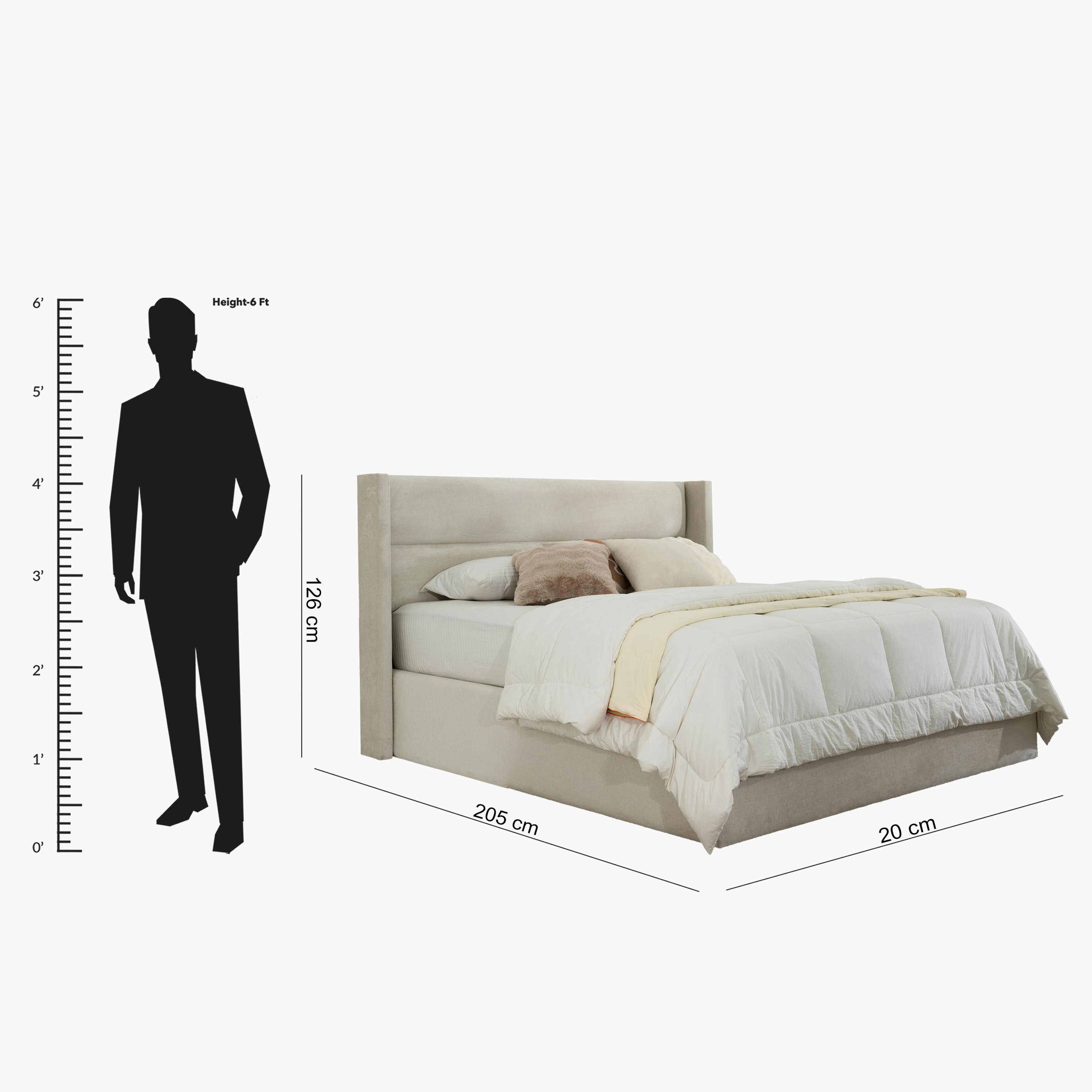 لوح رأسي كينج منجد من هامتون ألينا - 180x200 سم-hbxfurniture-bedsandbedsets-beds-king-image-5
