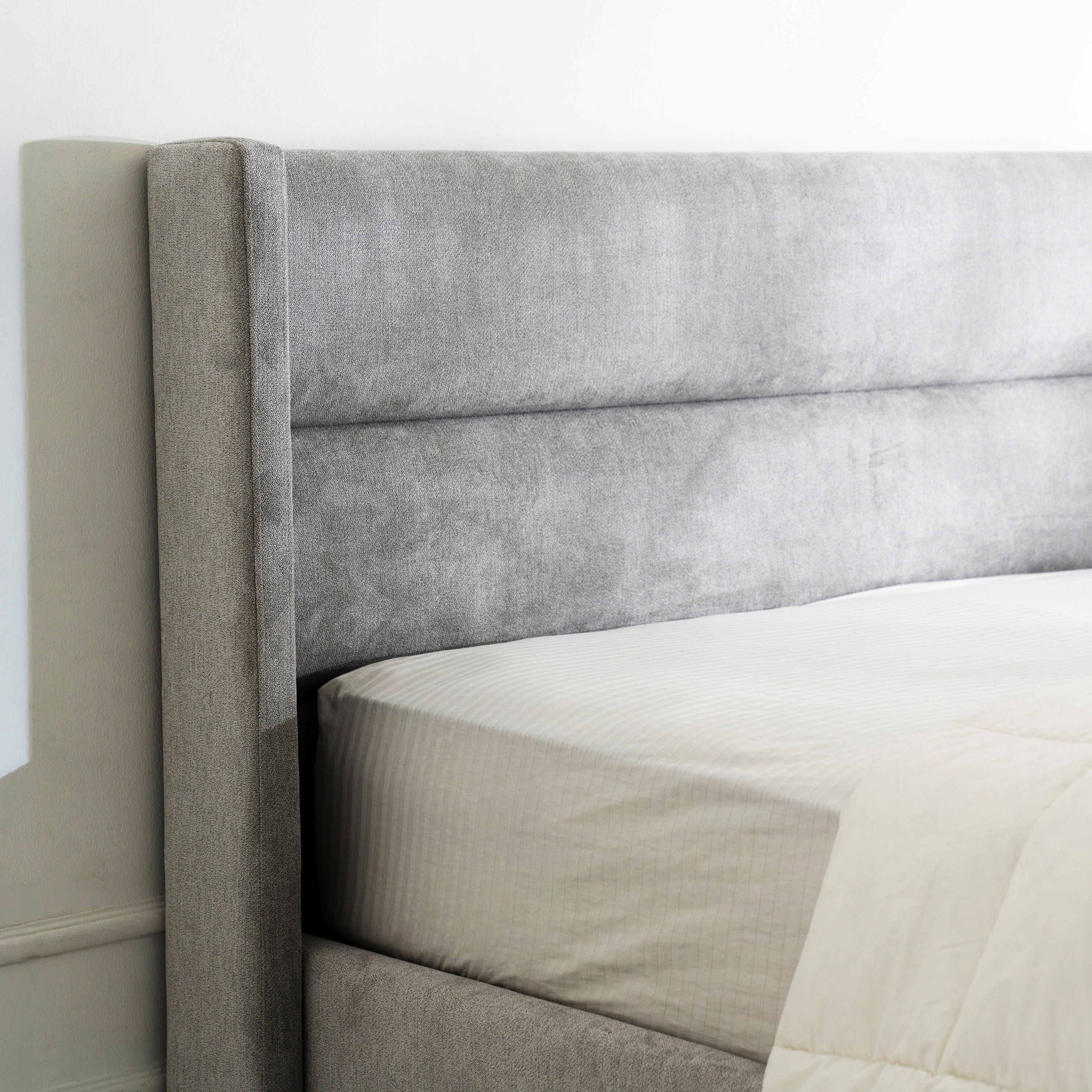 Hampton Alena Upholstered Queen Headboard - 160x200 cm-hbxbedroom-bedsandbedsets-beds-queen-image-3