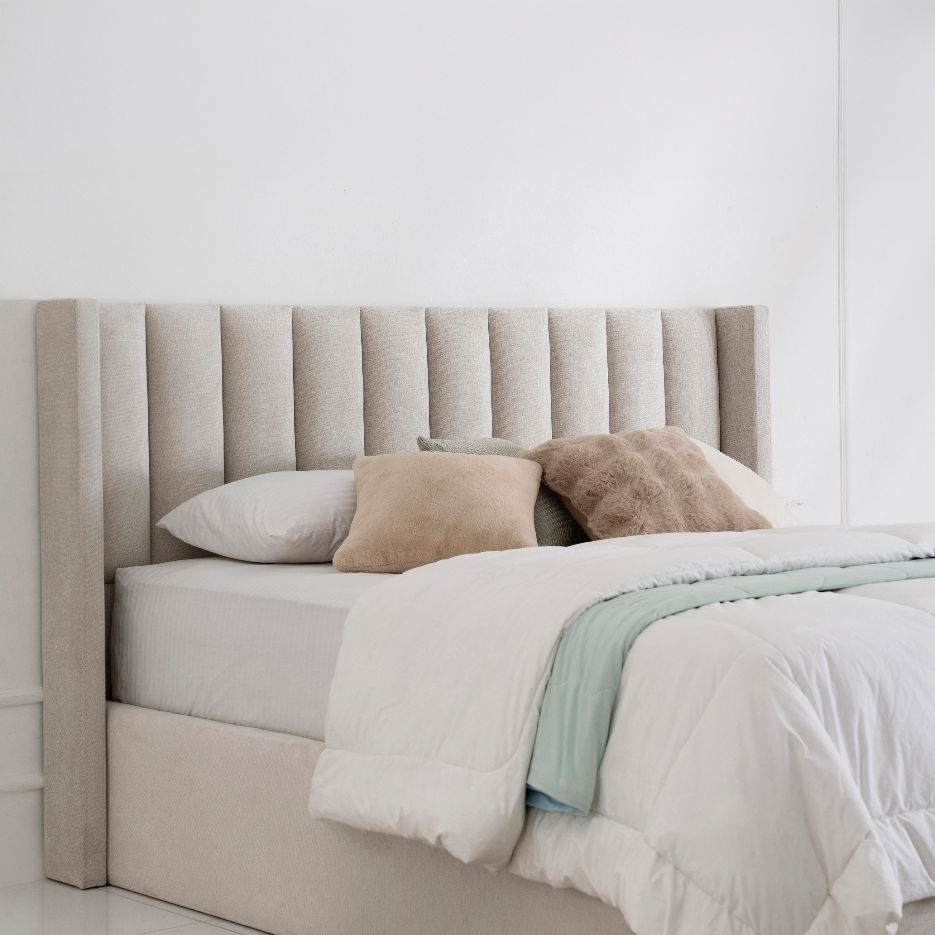 لوح رأسي كوين منجد من هامتون كلونا - 160x200 سم-hbxbedroom-bedsandbedsets-beds-queen-image-1