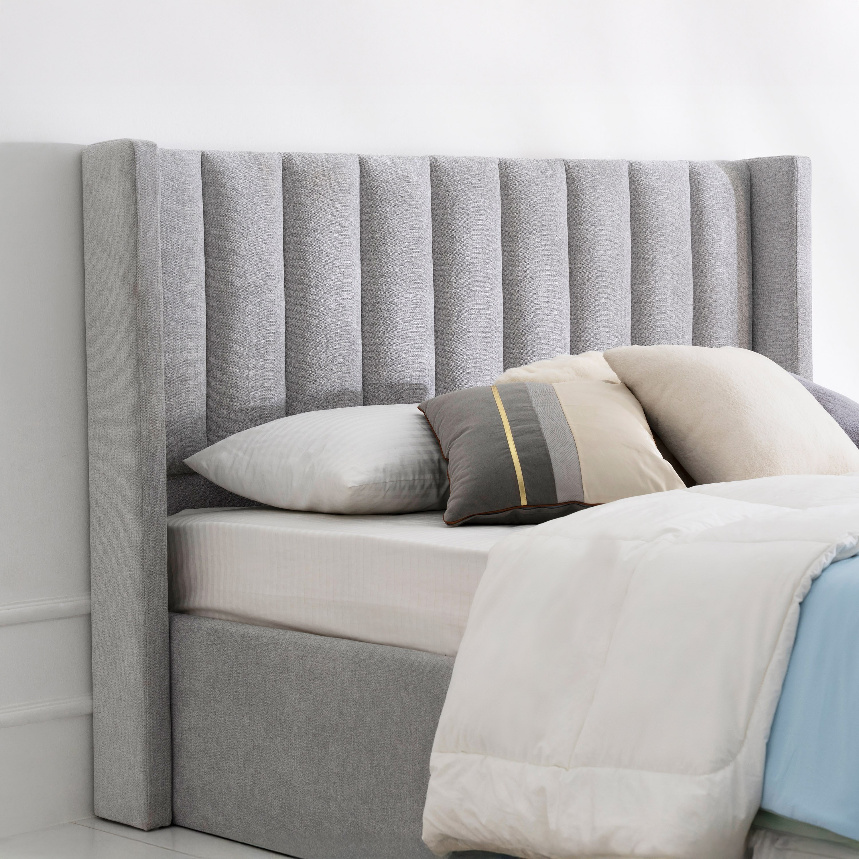 Hampton Cleona Upholstered Queen Headboard - 160x200 cm-hbxbedroom-bedsandbedsets-beds-queen-image-1