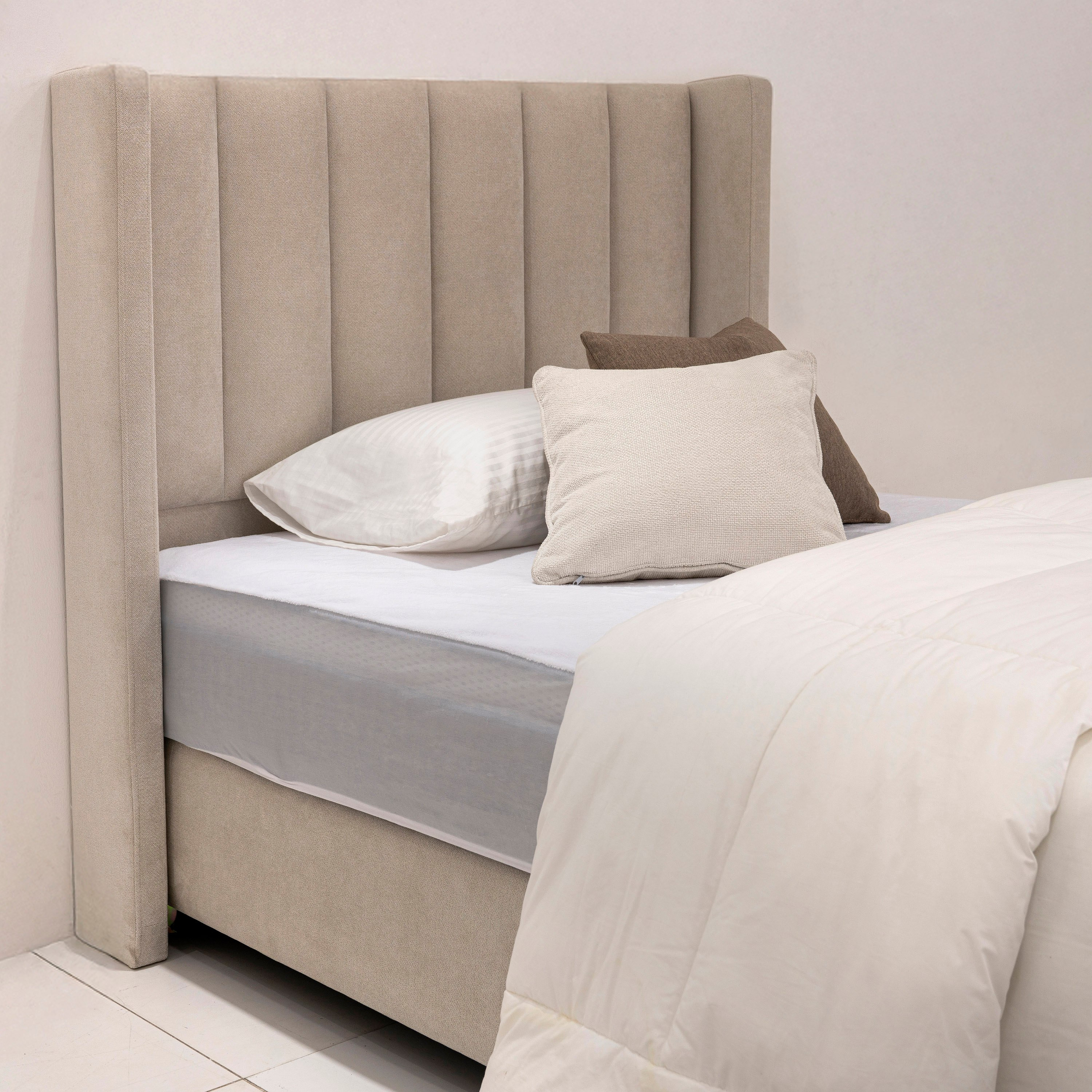 لوح سرير رأسي منجد توين من ميديو كليونا - 120x200 سم-hbxbedroom-bedsandbedsets-upholsteredbeds-twin-image-1
