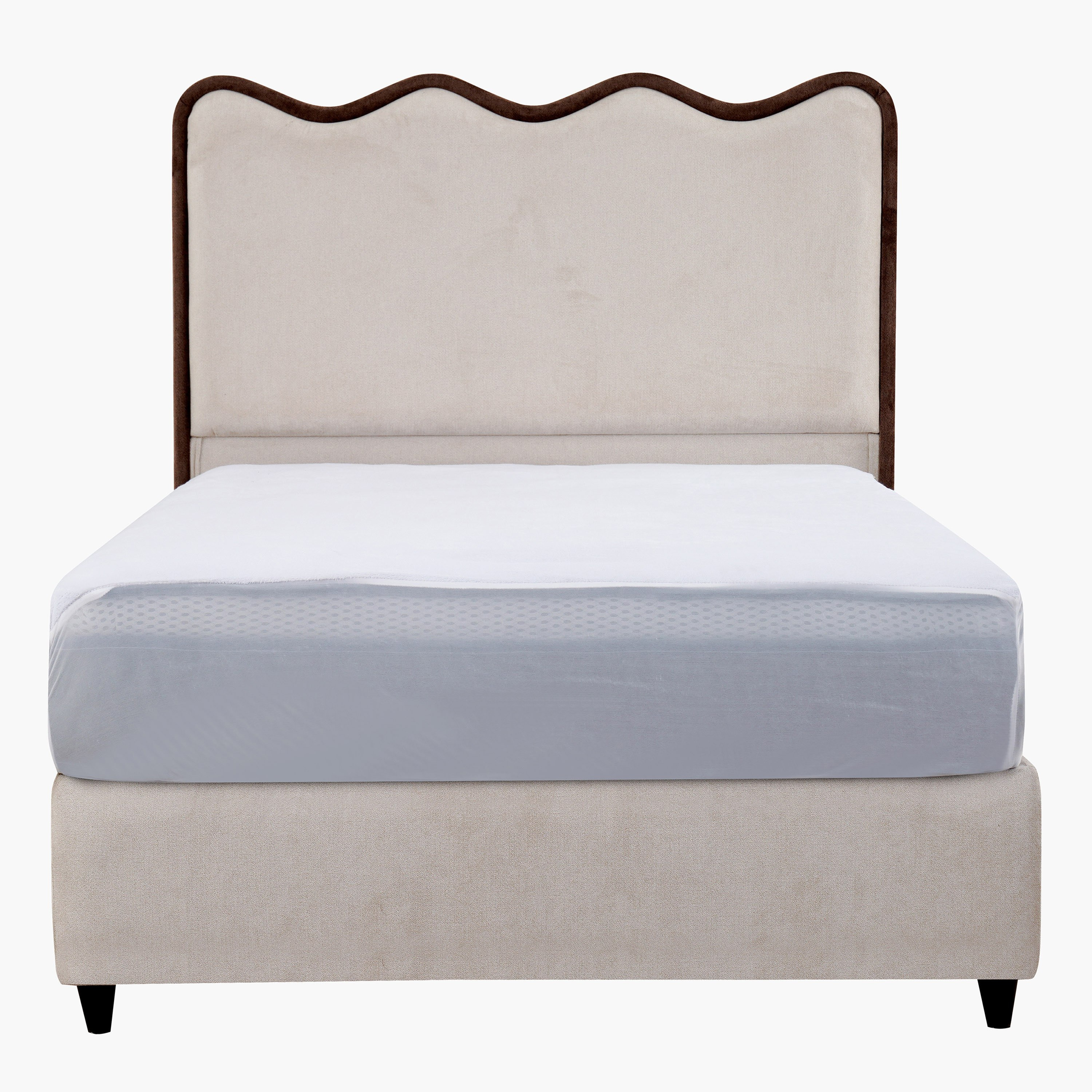 Meadow Sierra Upholstered Twin Headboard - 120x200 cm-hbxbedroom-bedsandbedsets-upholsteredbeds-twin-image-4