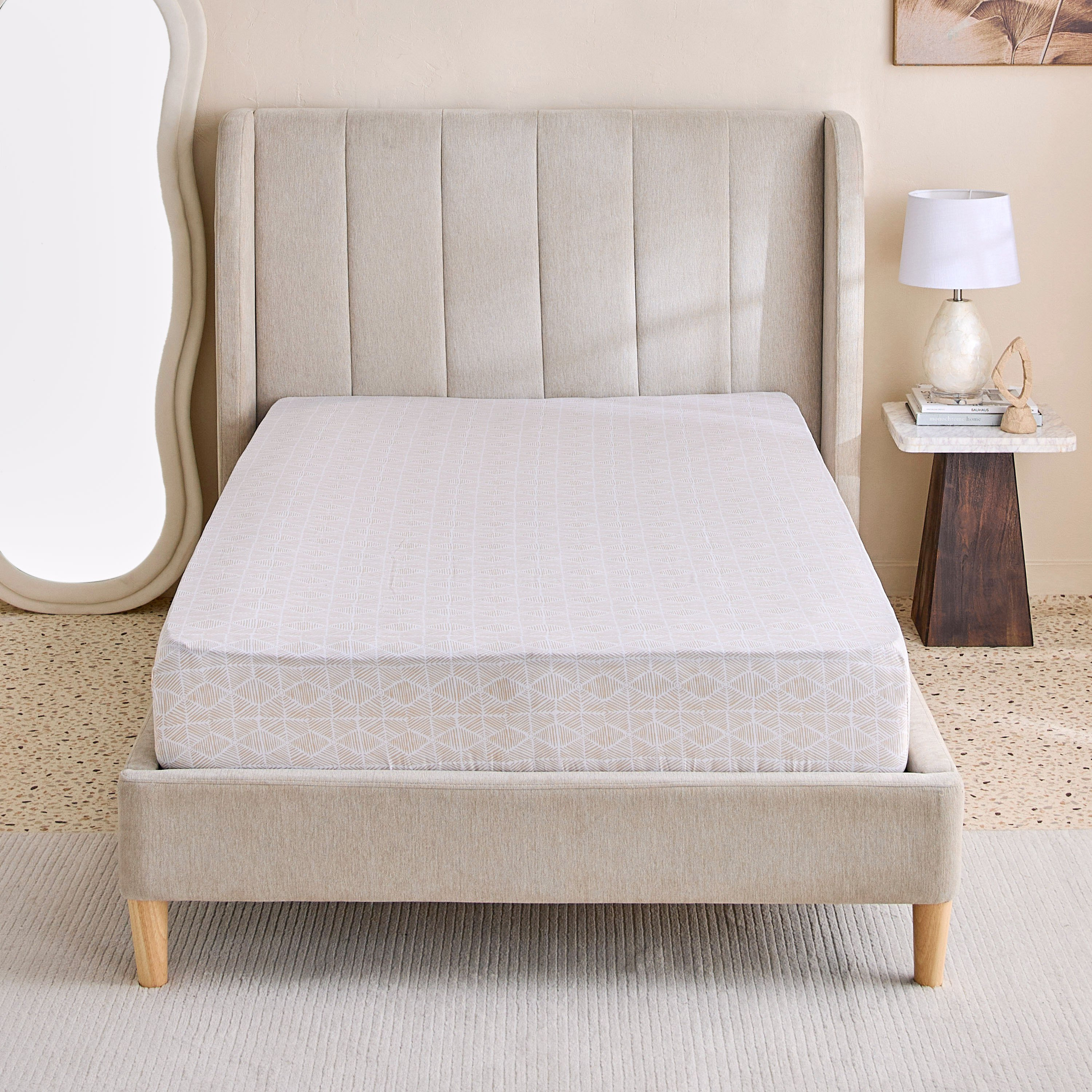 شرشف مطاطي توين قطن بطبعات من ماديسون بيرنلي - 120x200+30 سم-hbxhomeware-hbxbedroom-image-3