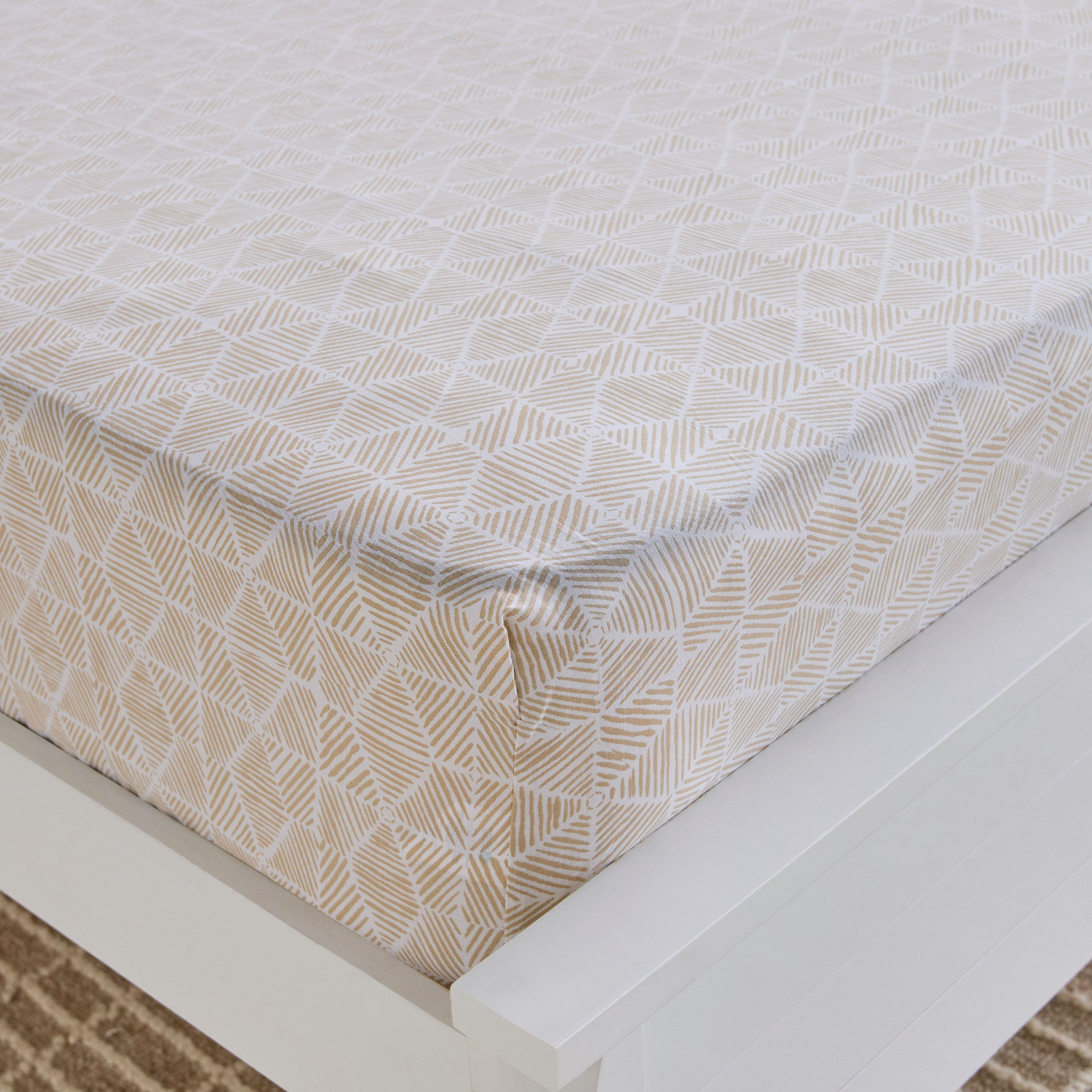 شرشف مطاطي سوبر كينج قطن بطبعات بيرنلي من ماديسون - 200x200+30 سم-hbxhomeware-hbxbedroom-image-1