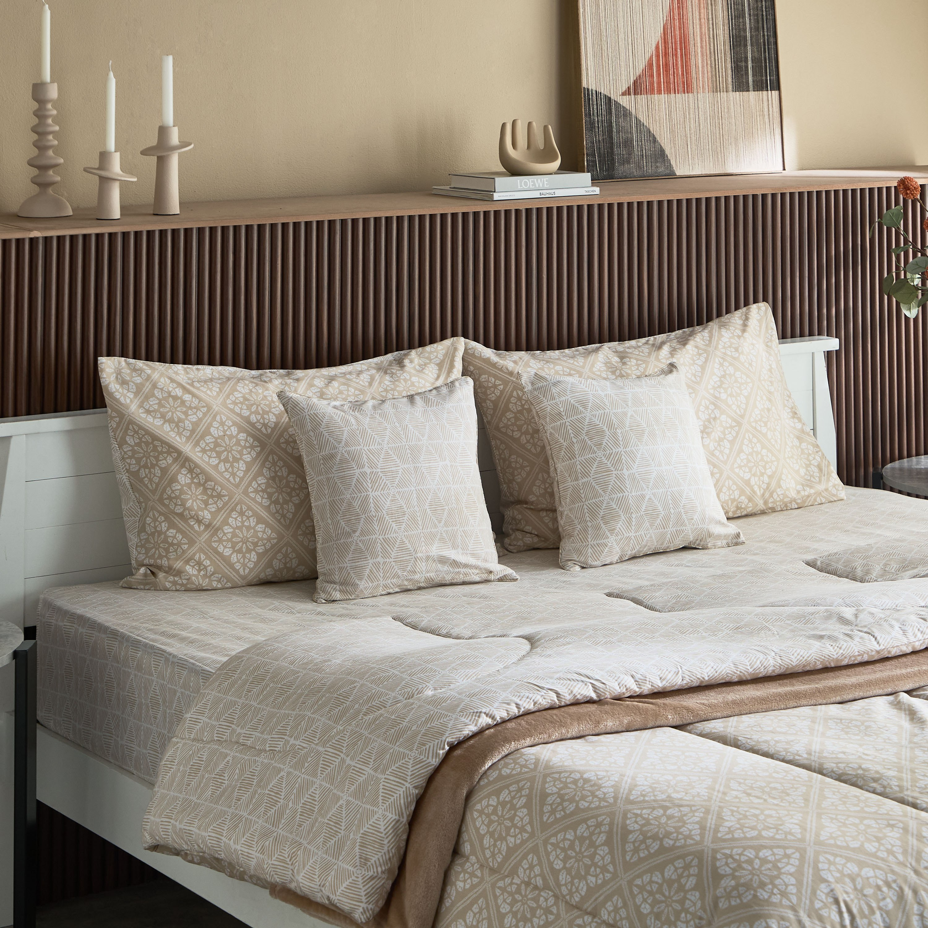 طقم لحاف كينج قطن 5 قطع بطبعات من ماديسون بيرنلي - 220x240 سم-hbxhomeware-hbxbedroom-image-1