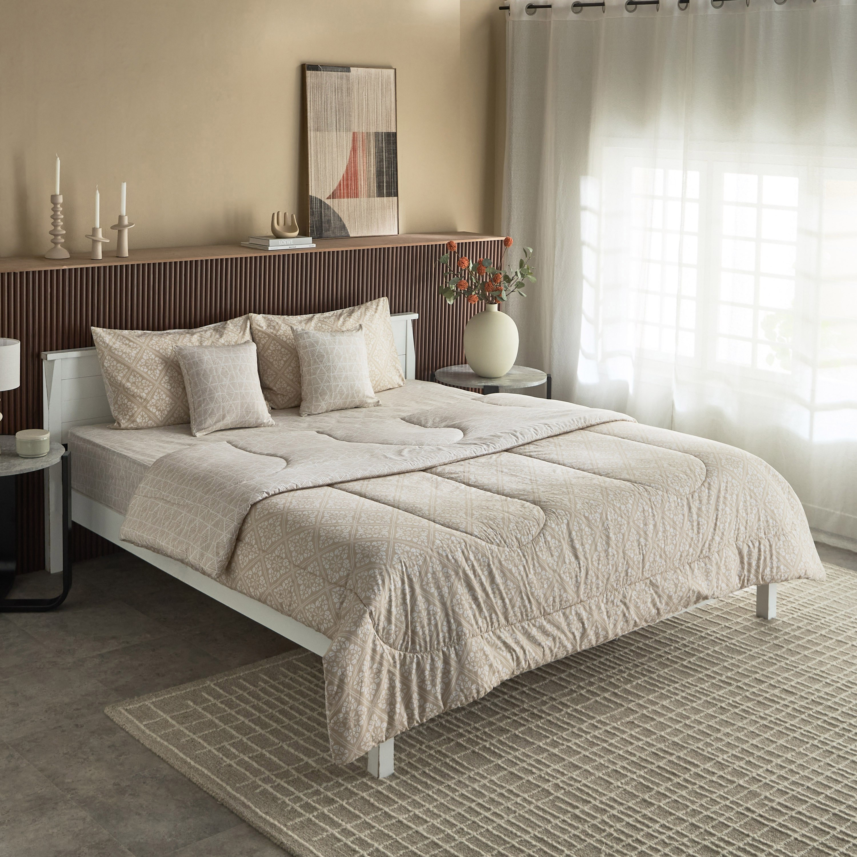 طقم لحاف كينج قطن 5 قطع بطبعات من ماديسون بيرنلي - 220x240 سم-hbxhomeware-hbxbedroom-image-2