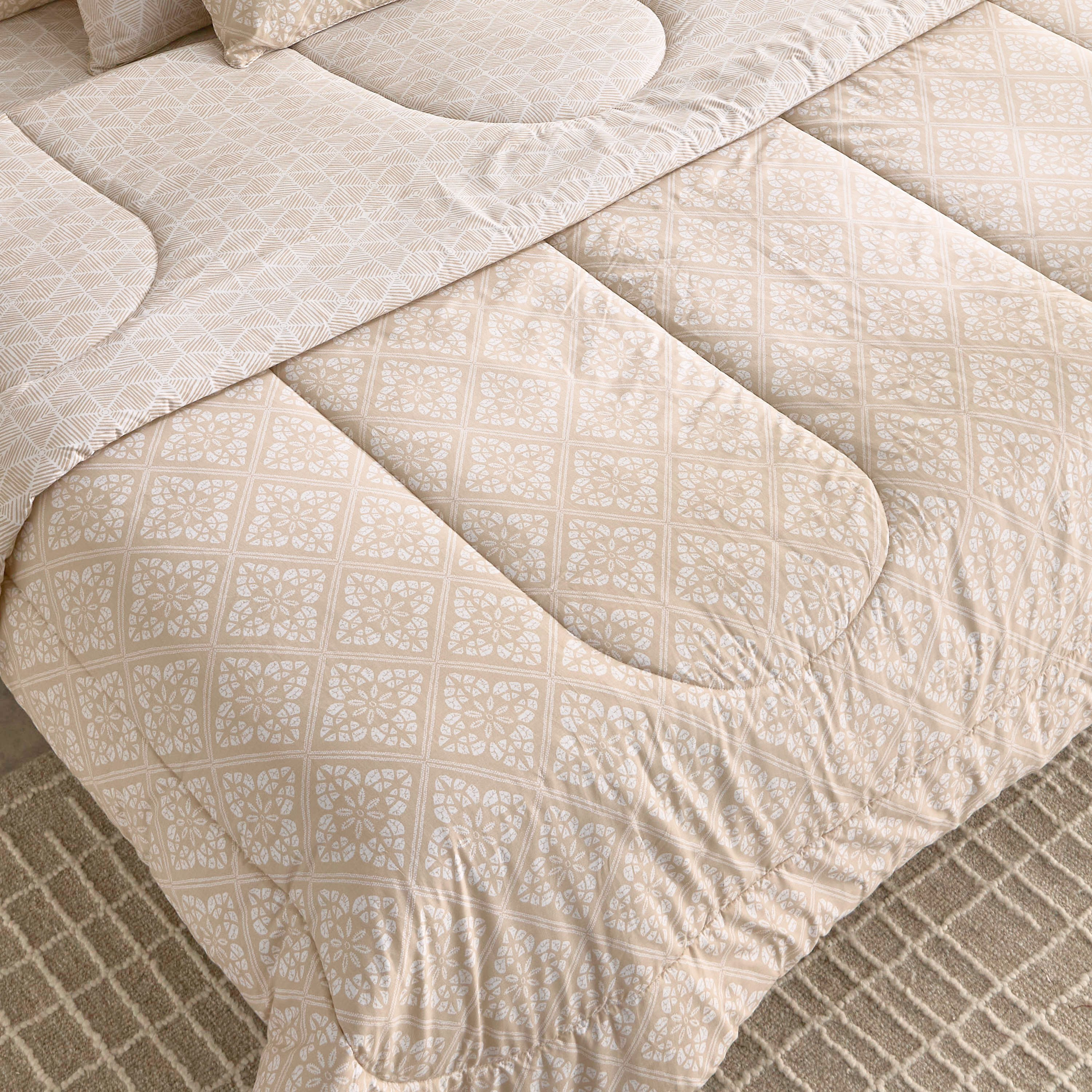 طقم لحاف سوبر كينج قطن 5 قطع بطبعات من ماديسون بيرنلي - 240x240 سم-hbxhomeware-hbxbedroom-image-4