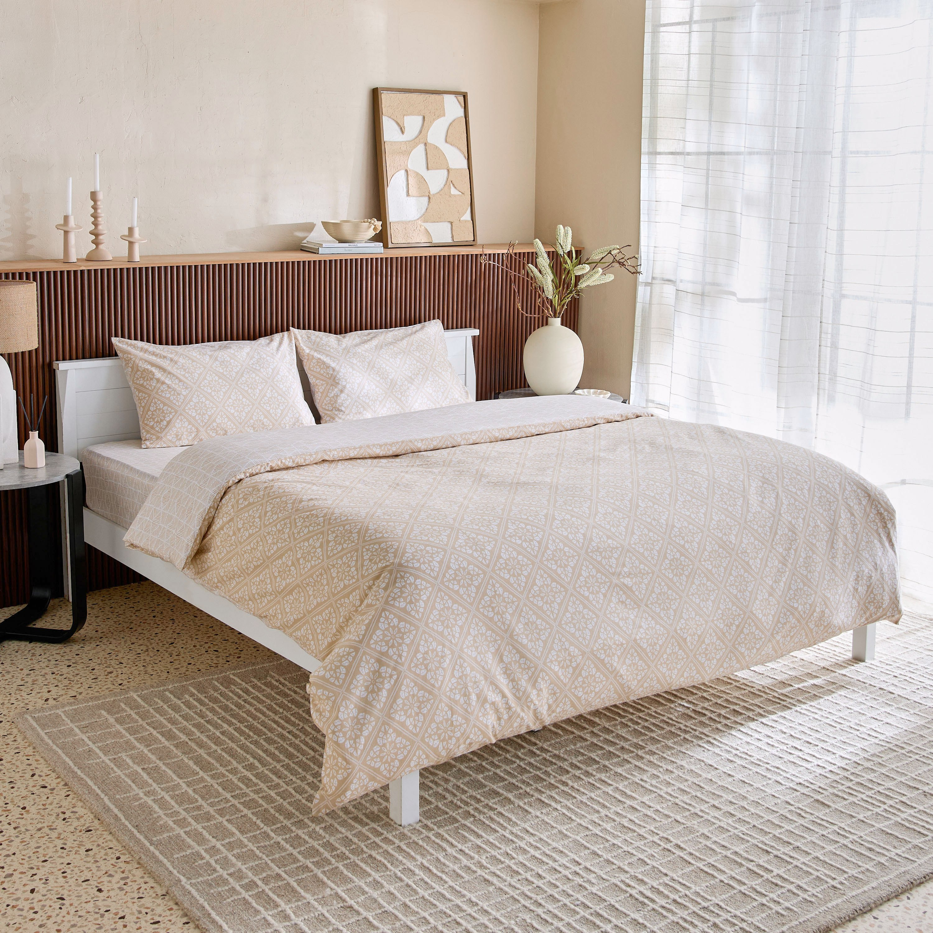 طقم غطاء لحاف كوين/كينج قطن بطبعات 3 قطع من ماديسون بيرنلي - 220x220 سم-hbxhomeware-hbxbedroom-image-2