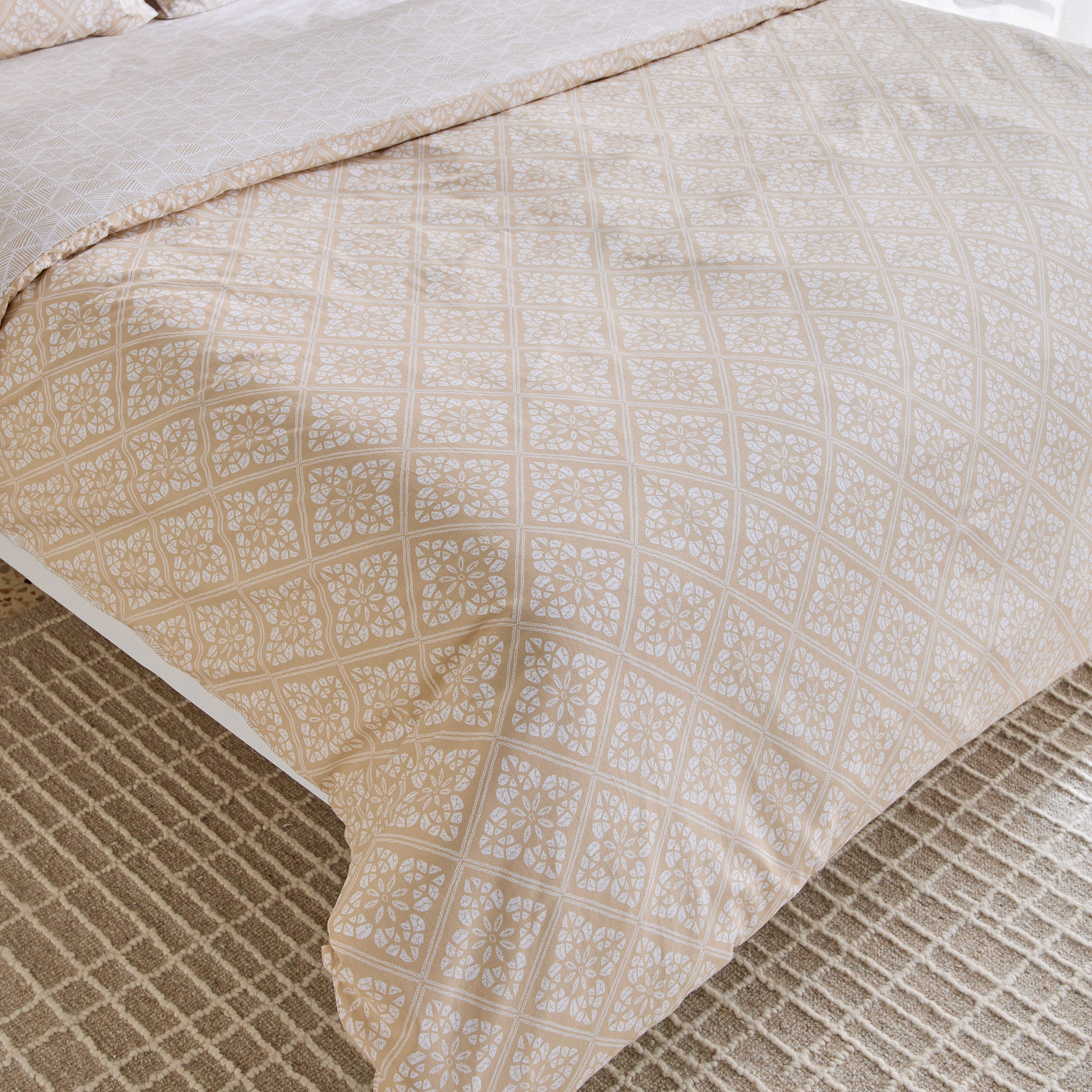طقم غطاء لحاف كوين/كينج قطن بطبعات 3 قطع من ماديسون بيرنلي - 220x220 سم-hbxhomeware-hbxbedroom-image-5