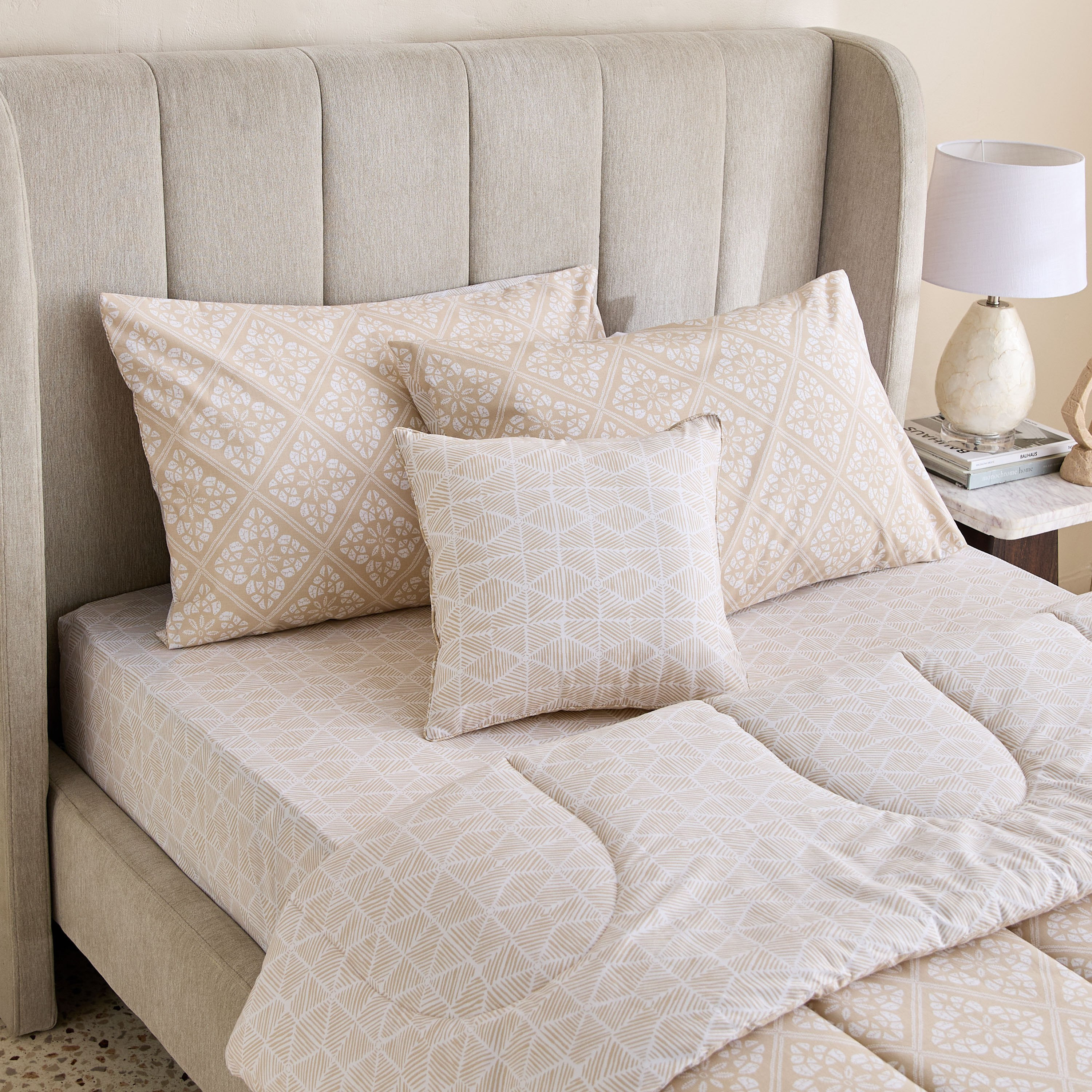 طقم لحاف توين قطن بايب بطبعات 5 قطع من ماديسون بيرنلي - 160x220 سم-hbxhomeware-hbxbedroom-image-1