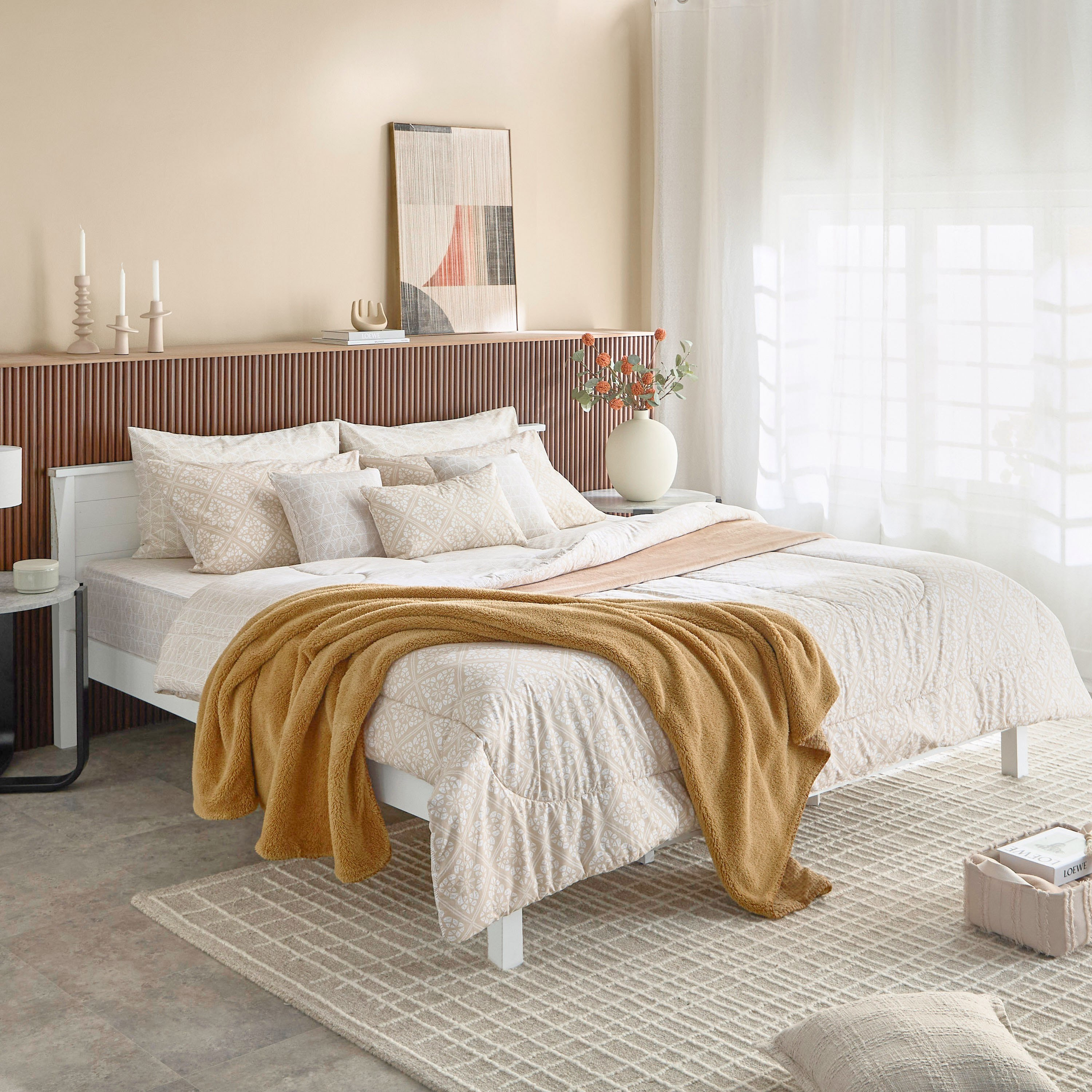 Madison Burnley BIAB 9-Piece Printed Cotton Super King Comforter Set - 240x240 cm-hbxhomeware-hbxbedroom-image-14