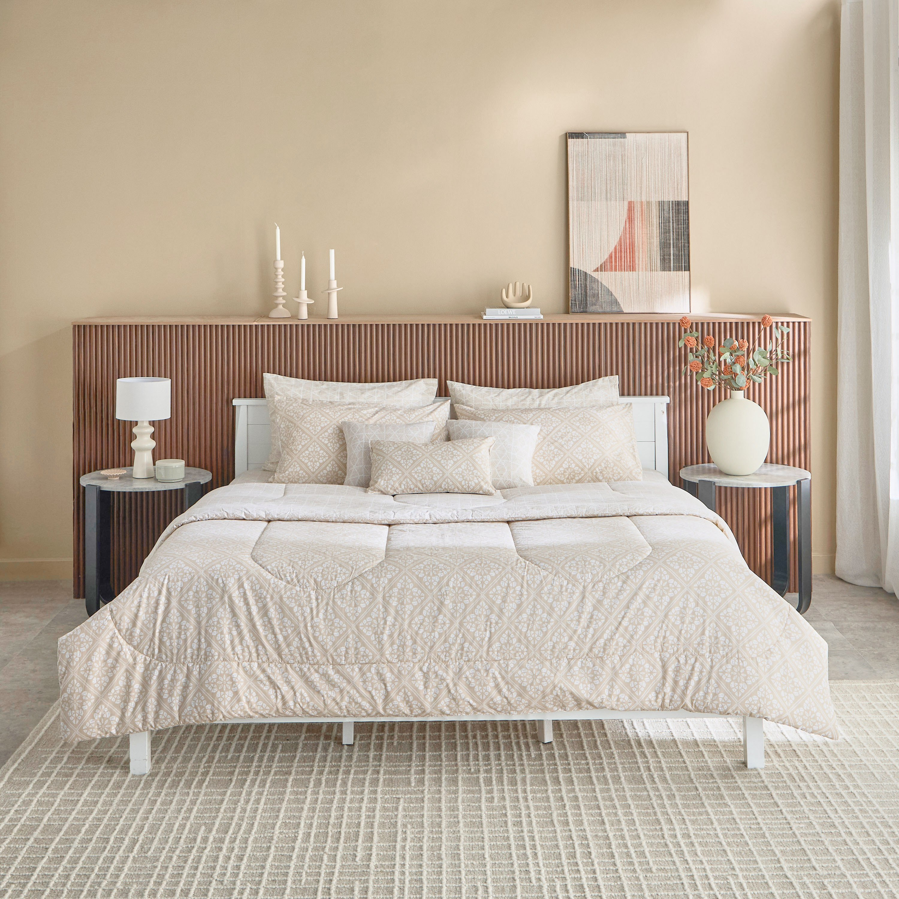 Madison Burnley BIAB 9-Piece Printed Cotton Super King Comforter Set - 240x240 cm-hbxhomeware-hbxbedroom-image-3