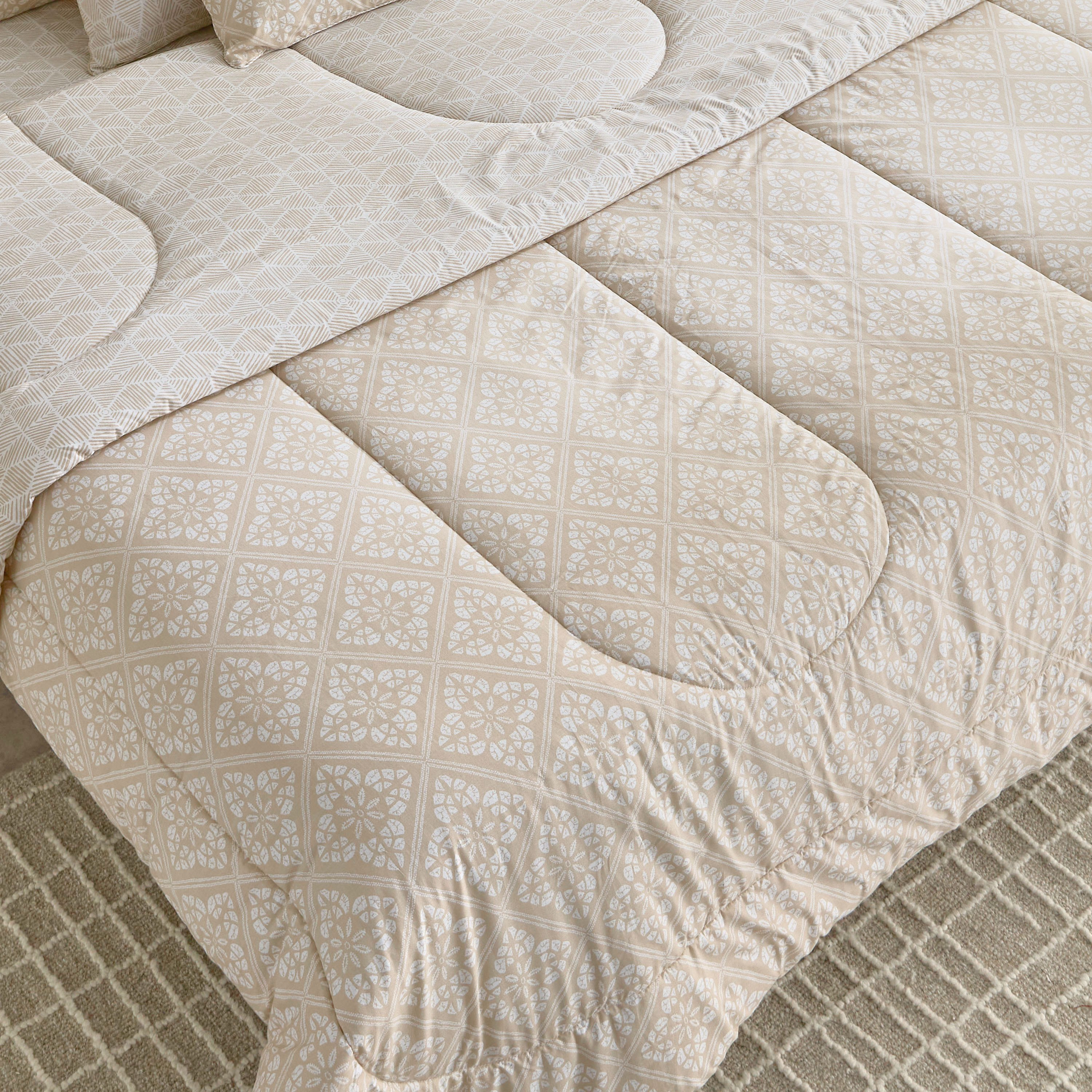 Madison Burnley BIAB 9-Piece Printed Cotton Super King Comforter Set - 240x240 cm-hbxhomeware-hbxbedroom-image-4