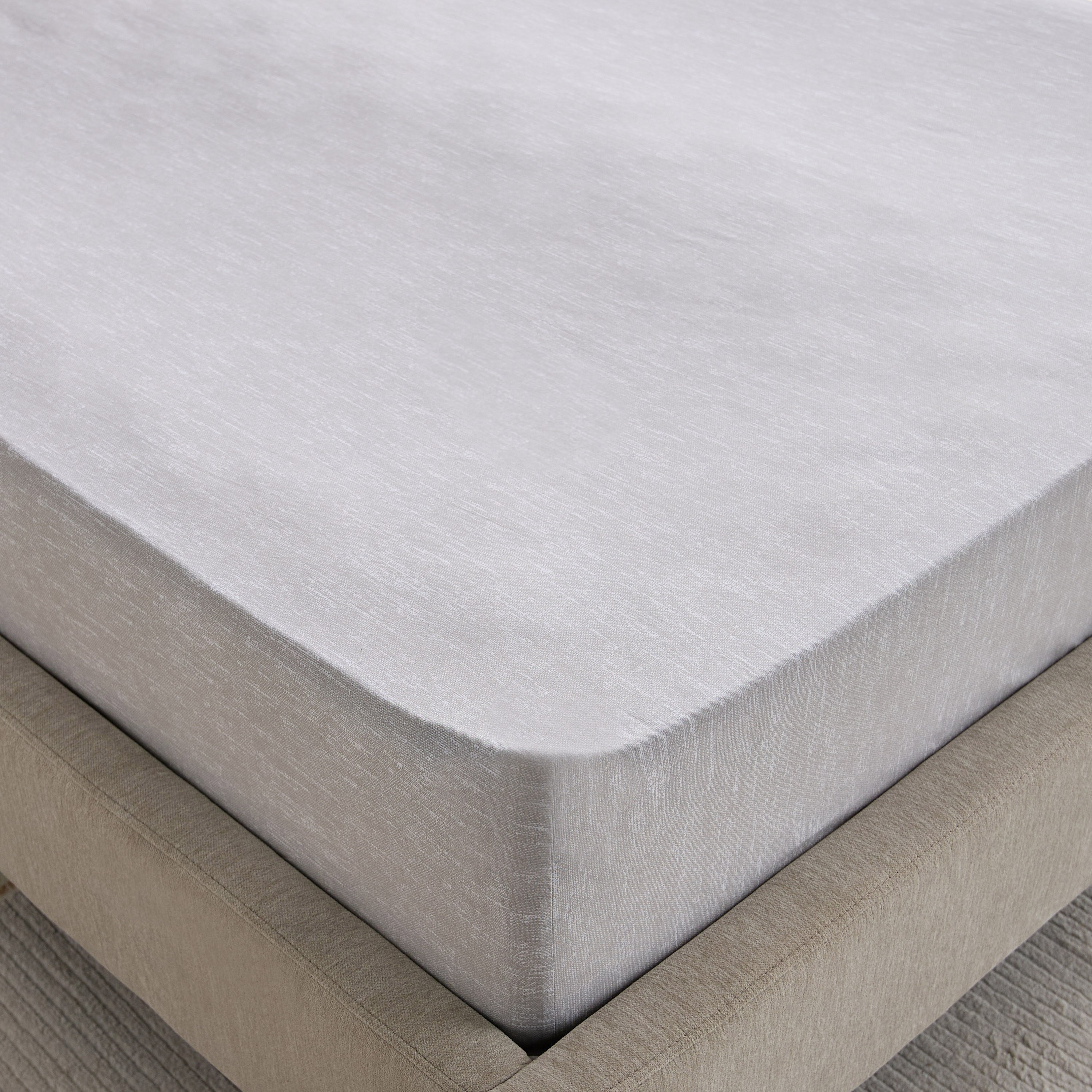 Madison Luton Printed Cotton Twin Fitted Sheet - 120x200+30 cm-hbxhomeware-hbxbedroom-image-1