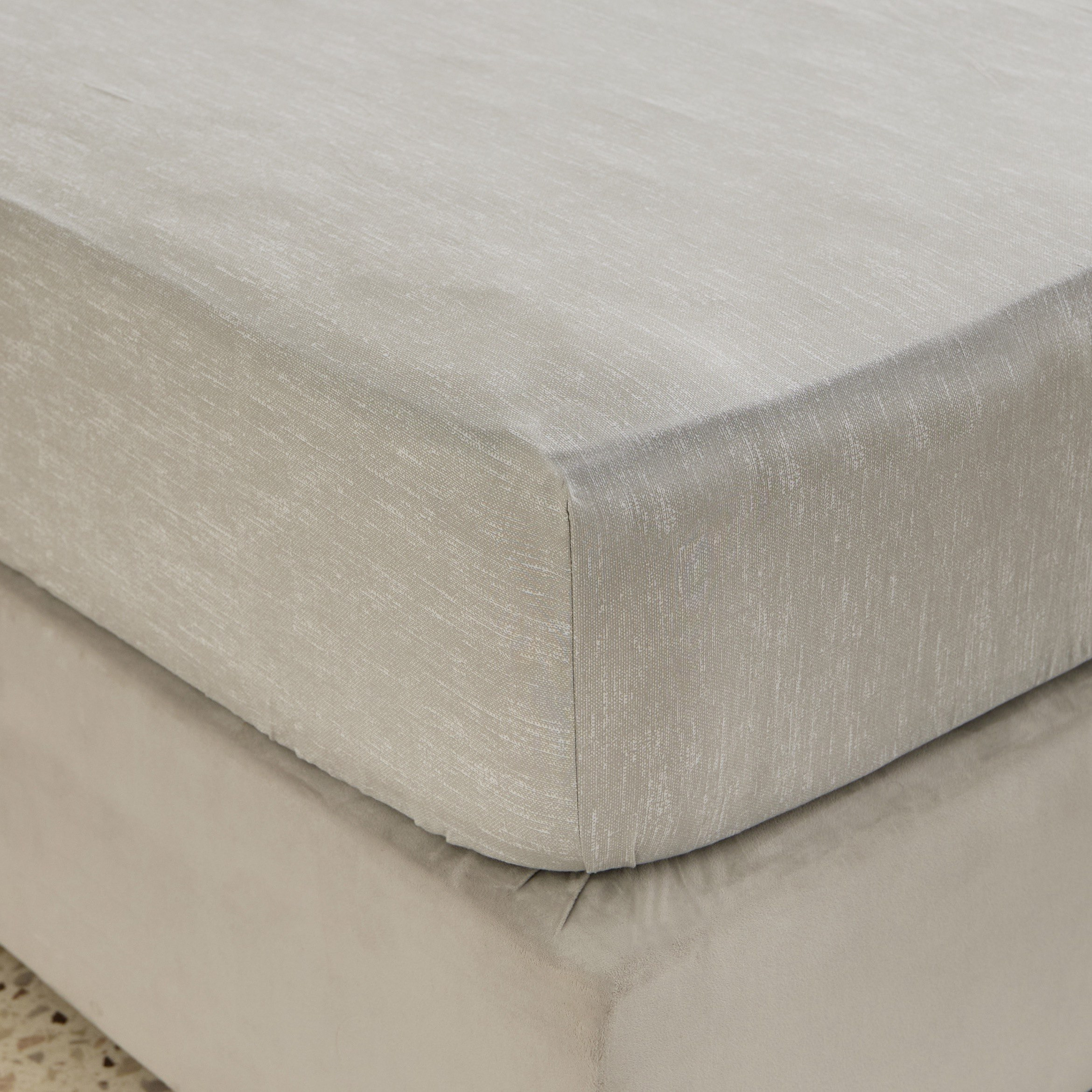 Madison Luton Cotton Printed Queen Fitted Sheet - 150x200+30 cm-hbxhomeware-hbxbedroom-image-1